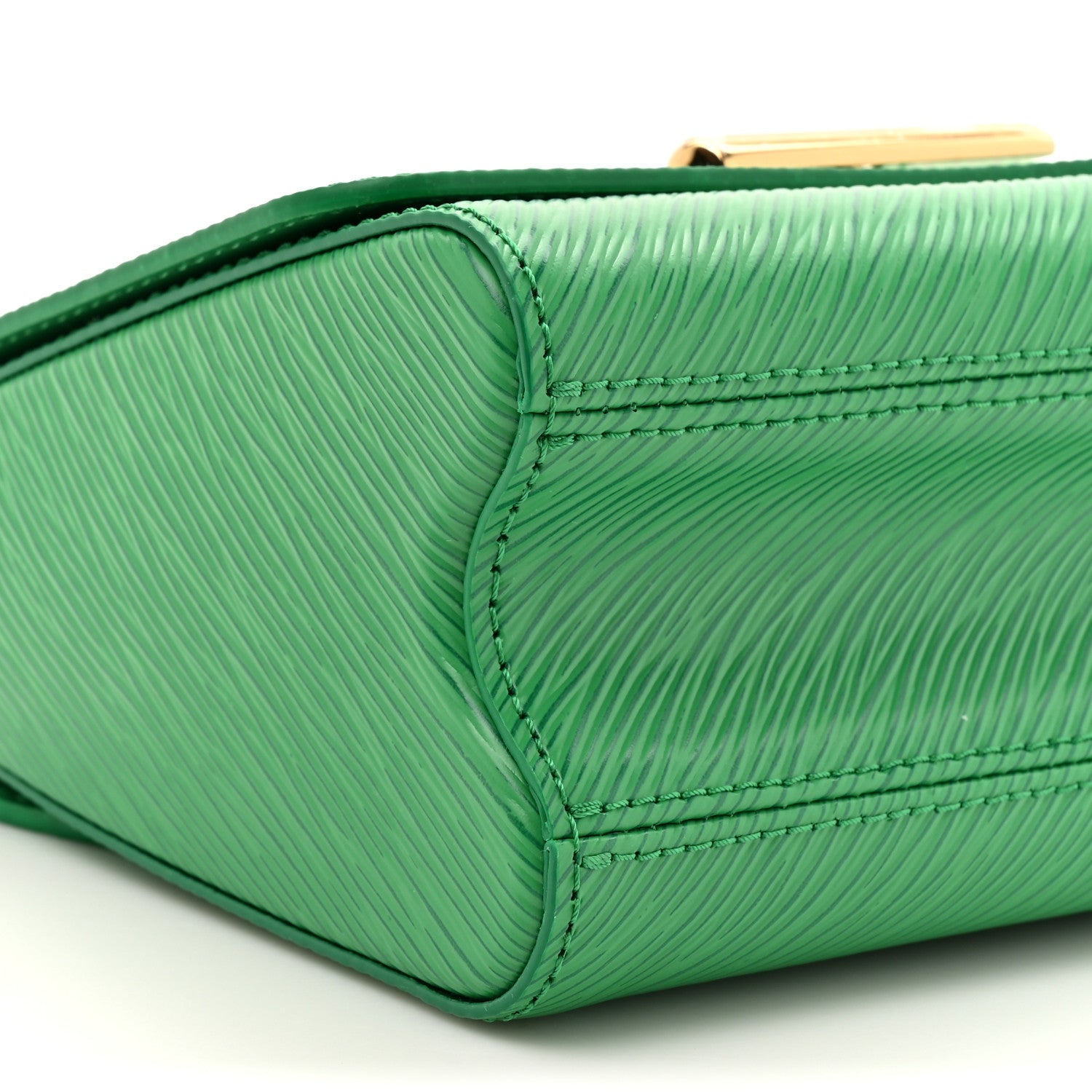 Epi Twist Shoulder Bag PM Serpentine Green