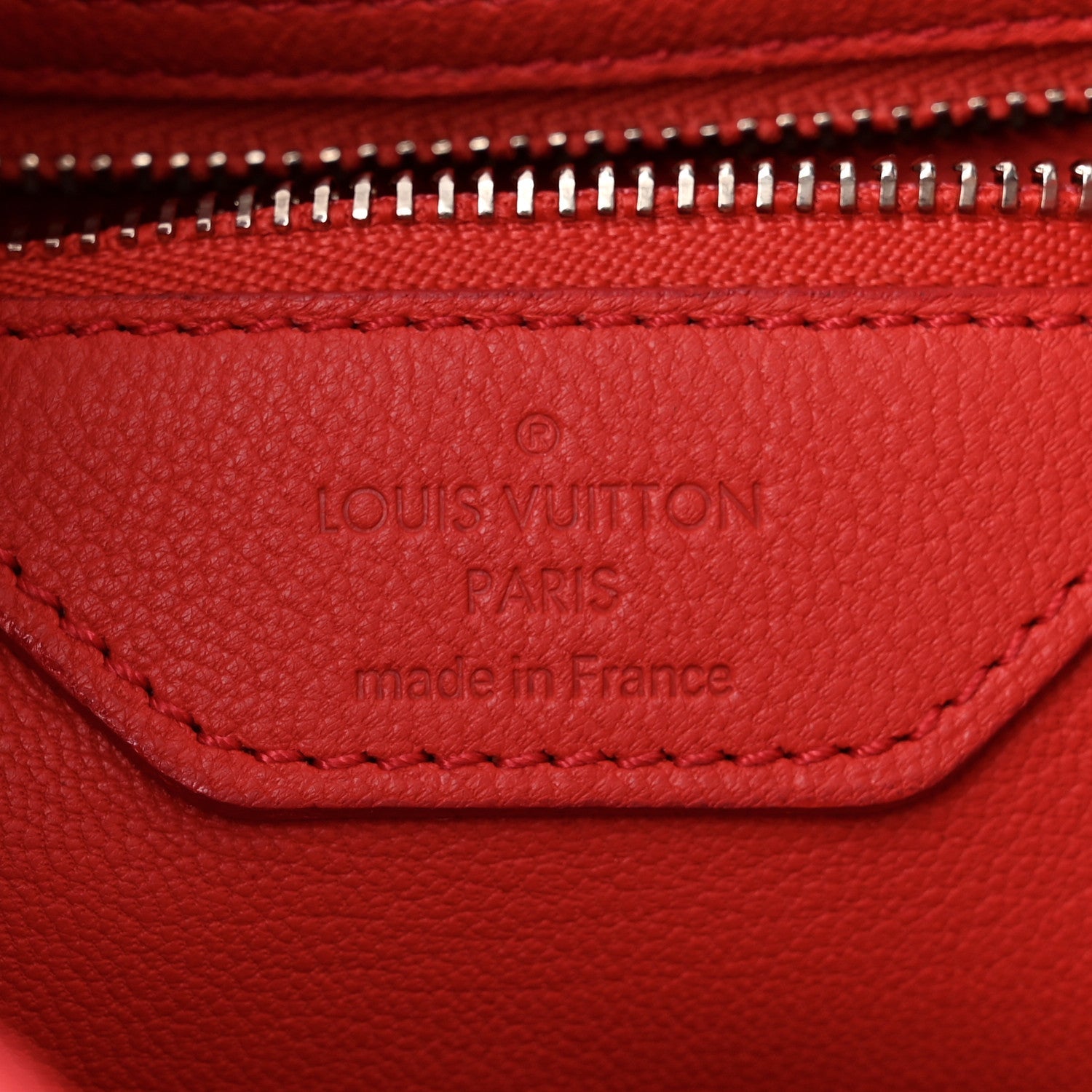 Calfskin Bucket Bag  Dark Pink