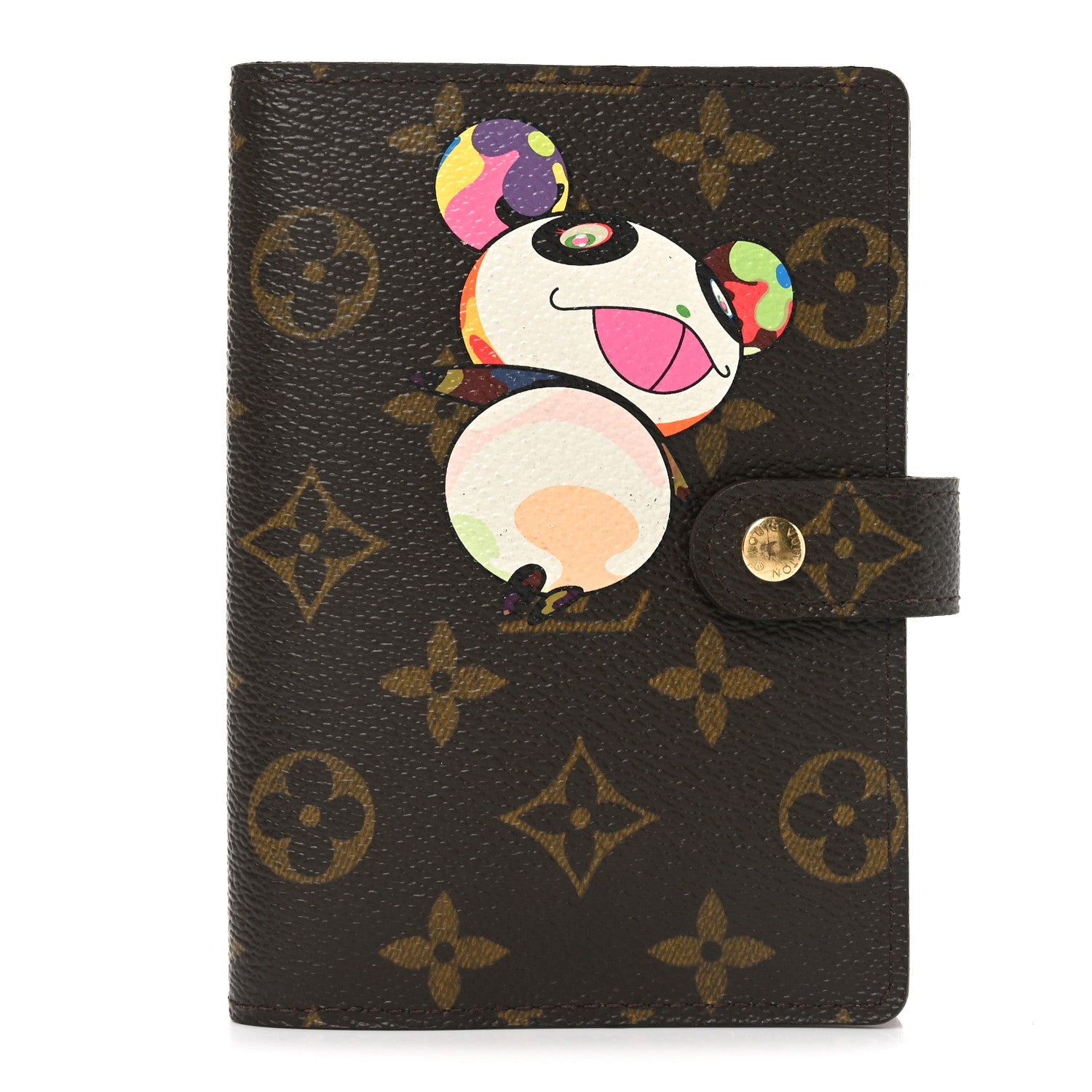 Monogram Panda Small Ring Agenda Cover