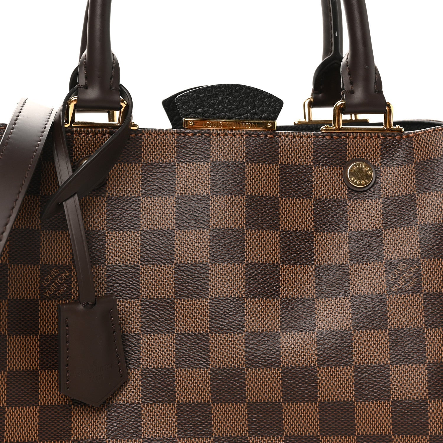 Damier Ebene Cuir Taurillon Brittany Black