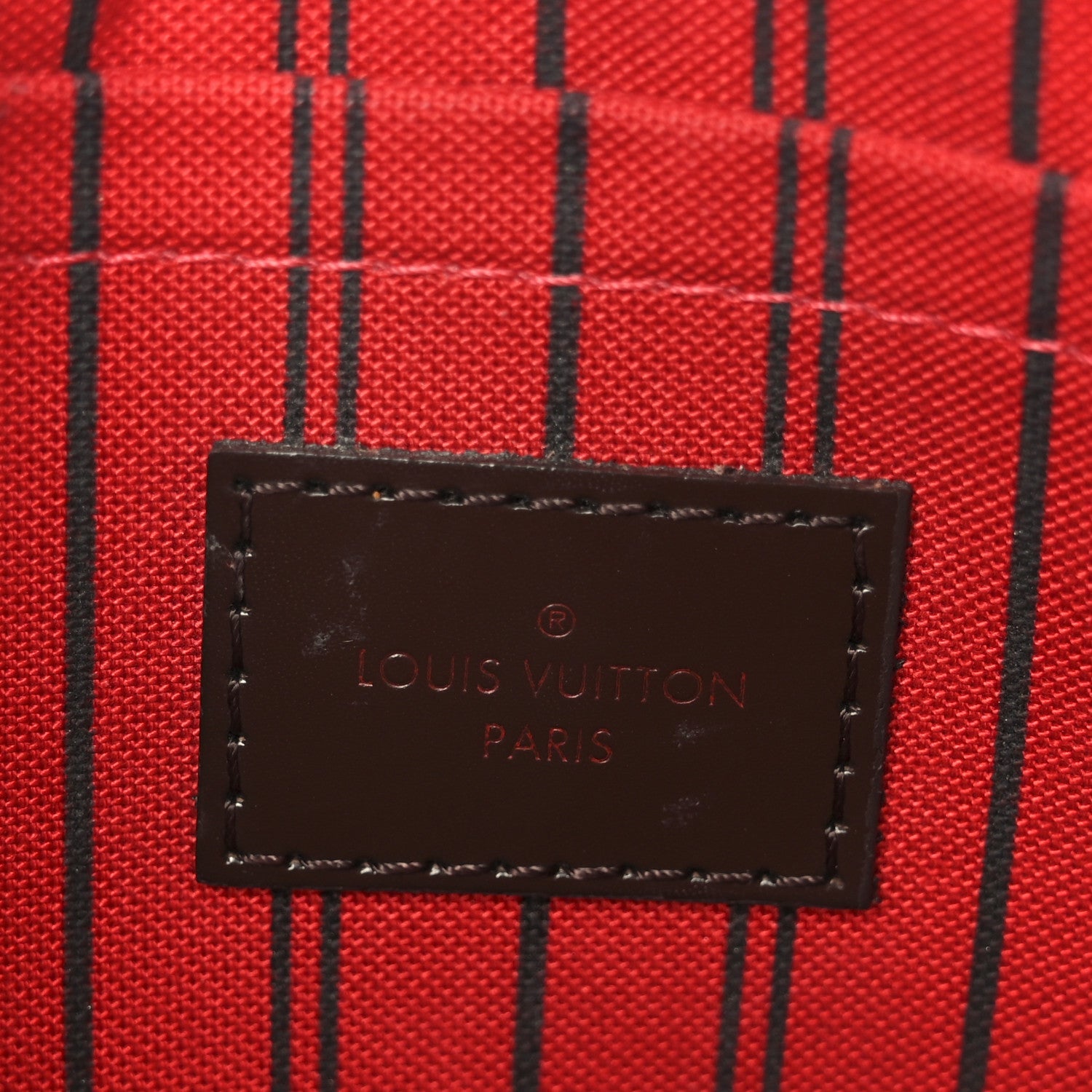 Damier Ebene Neverfull MM GM Pochette
