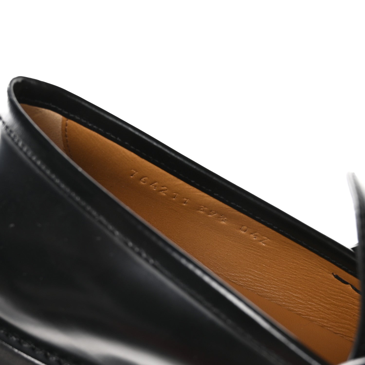 Cordovan Lux Womens Horsebit 45mm Platform Loafers 39.5 Black