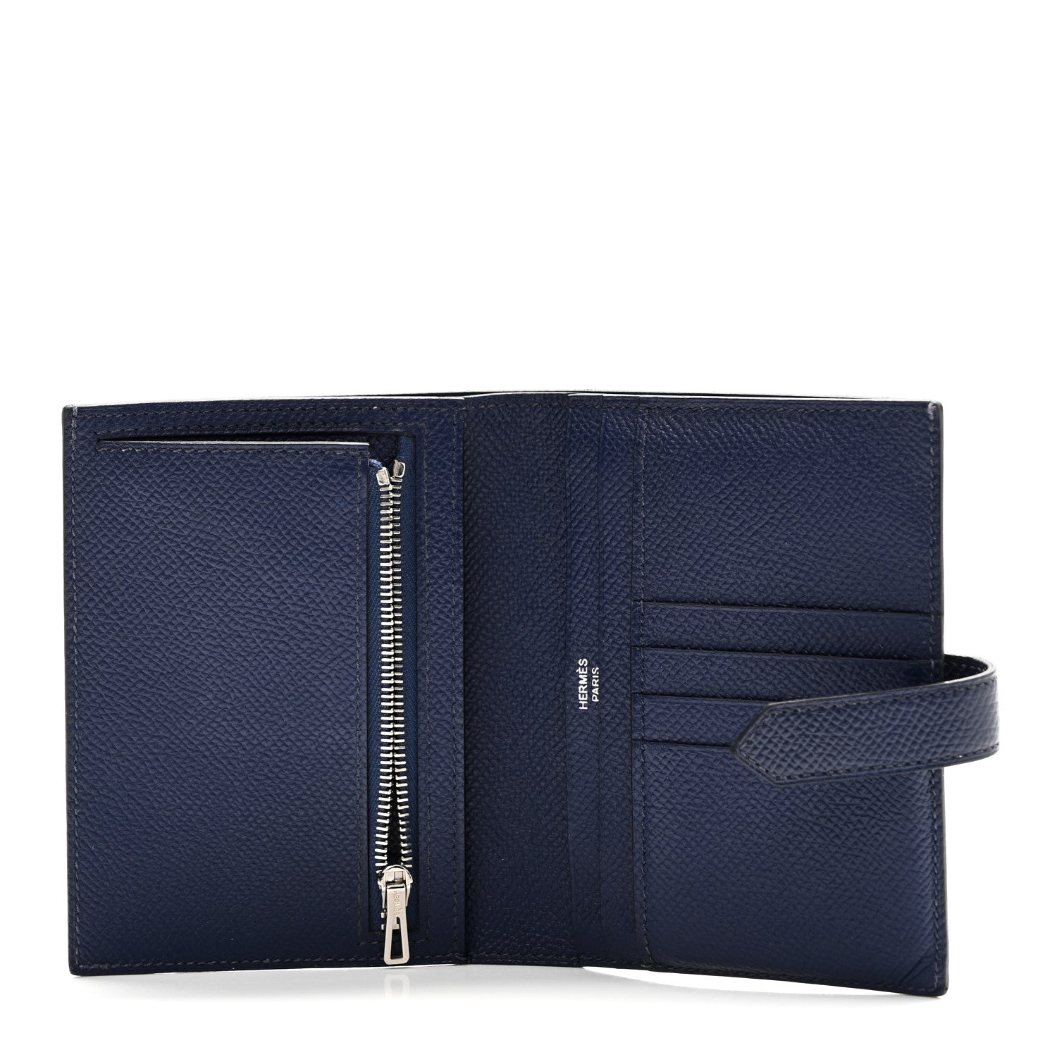 Epsom Bearn Compact Wallet Bleu Saphir