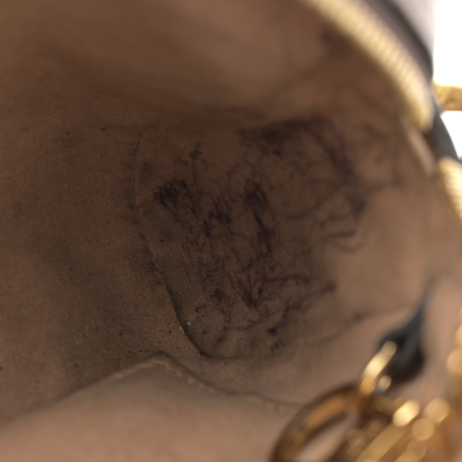 GG Supreme Monogram Web Mini Ophidia Shoulder Bag Brown