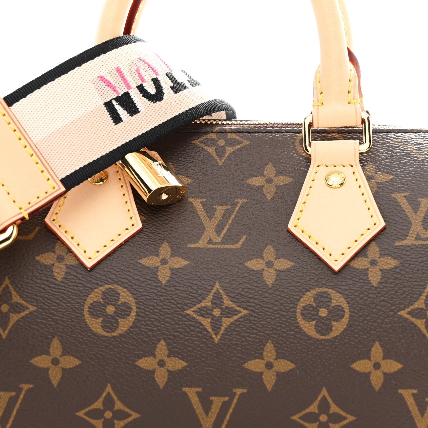 Monogram Speedy Bandouliere 20 Black