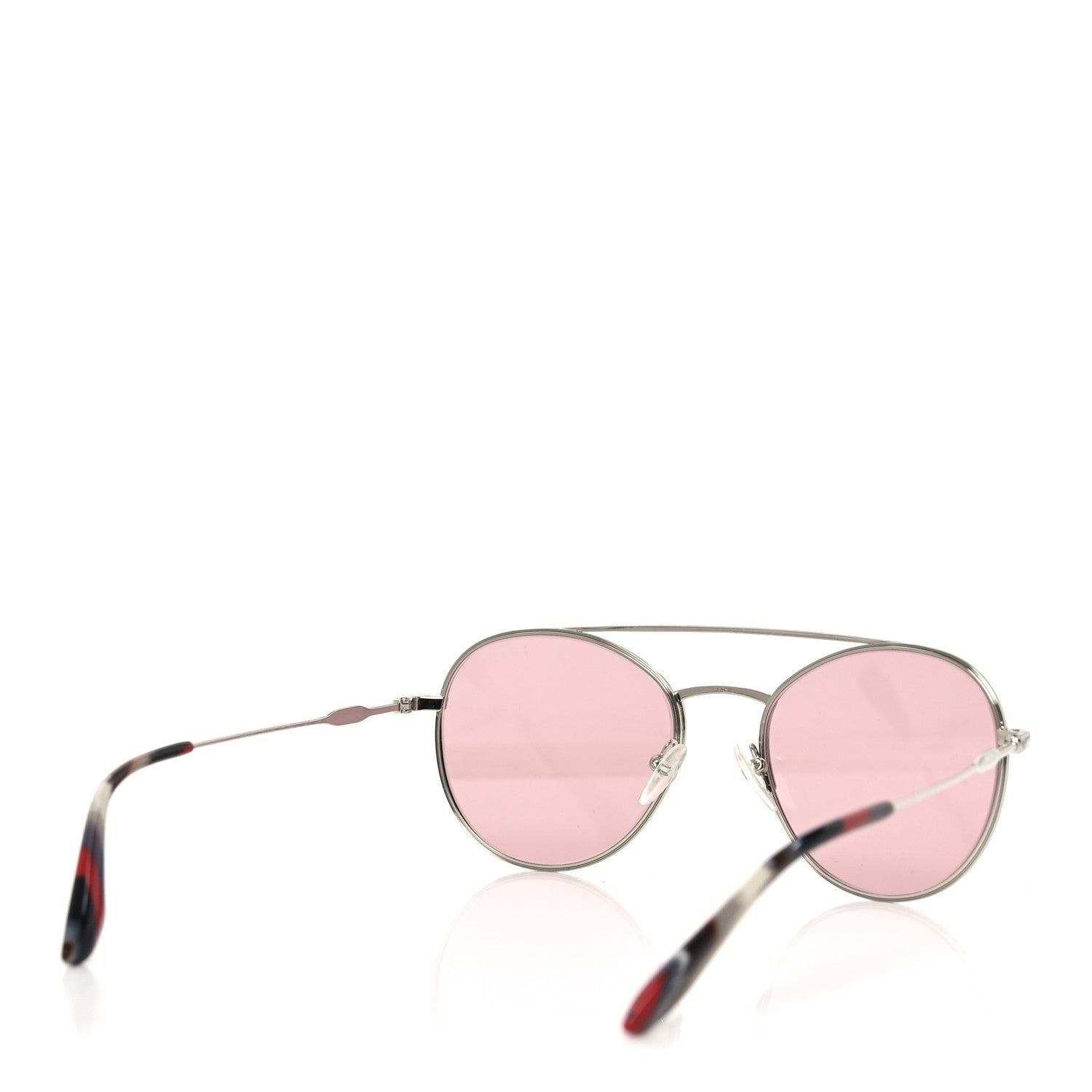 Round Sunglasses VPR 55U Rosa Silver