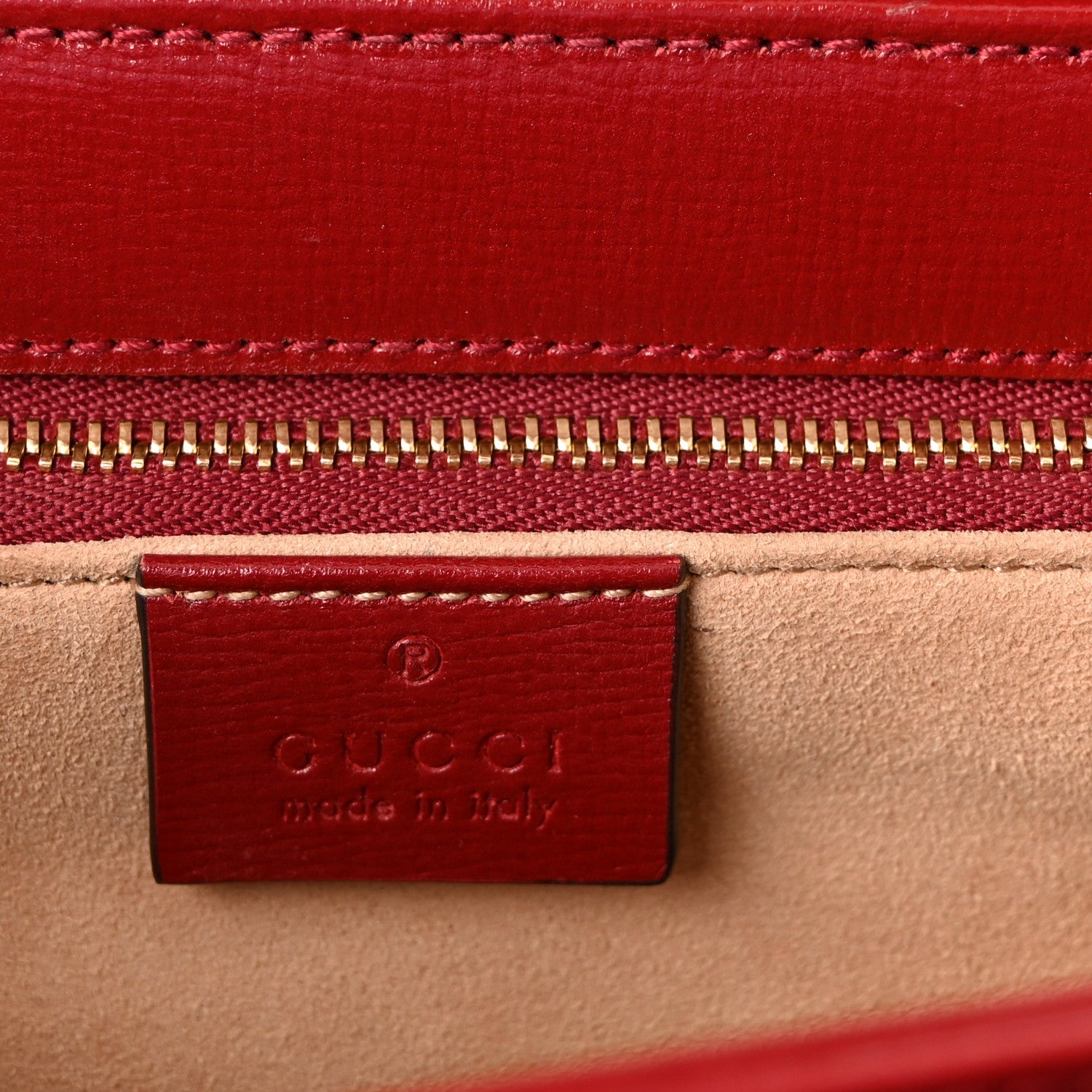 Azalea Calfskin Horsebit 1955 Shoulder Bag New Cherry Red
