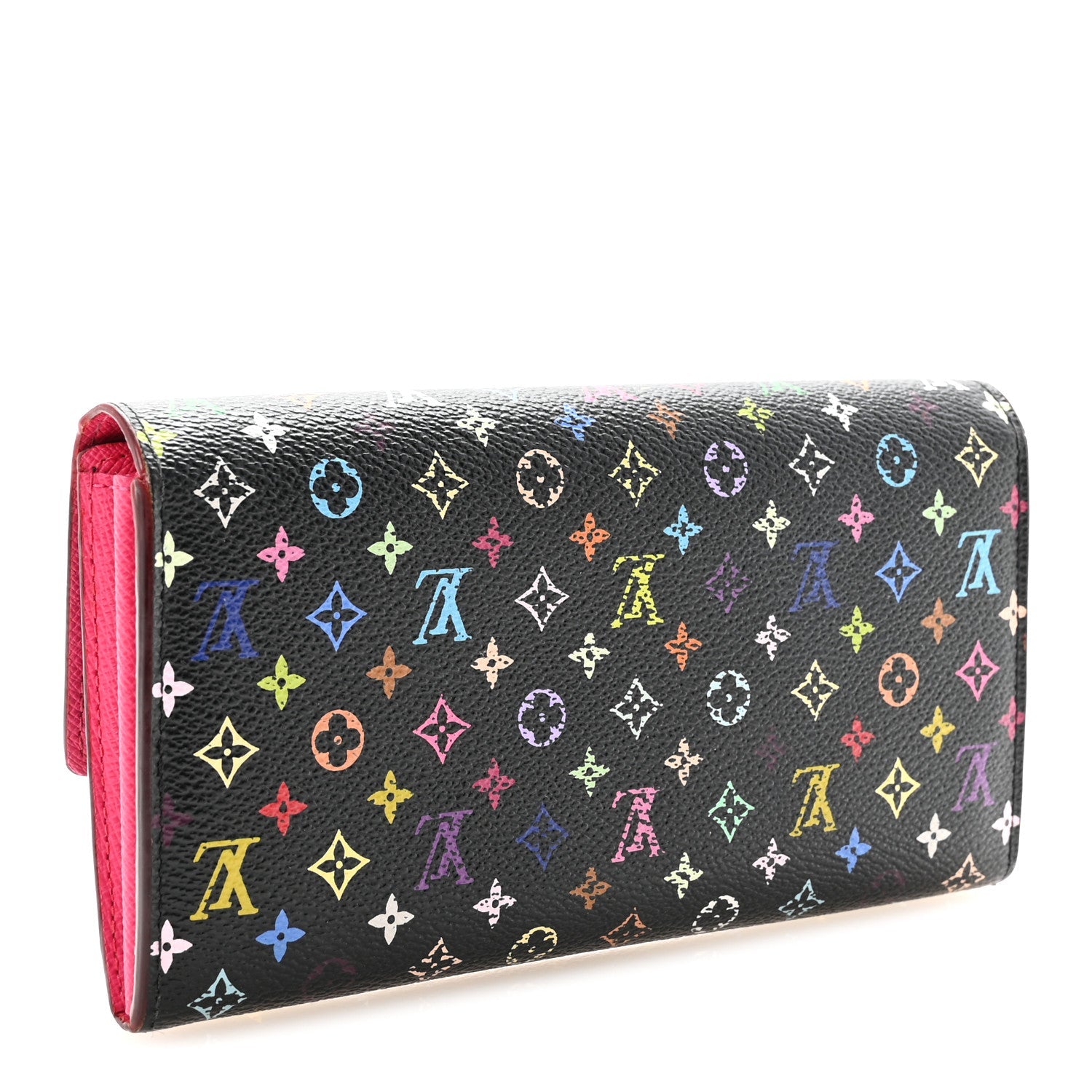 Monogram Multicolor Sarah Wallet Black Grenade