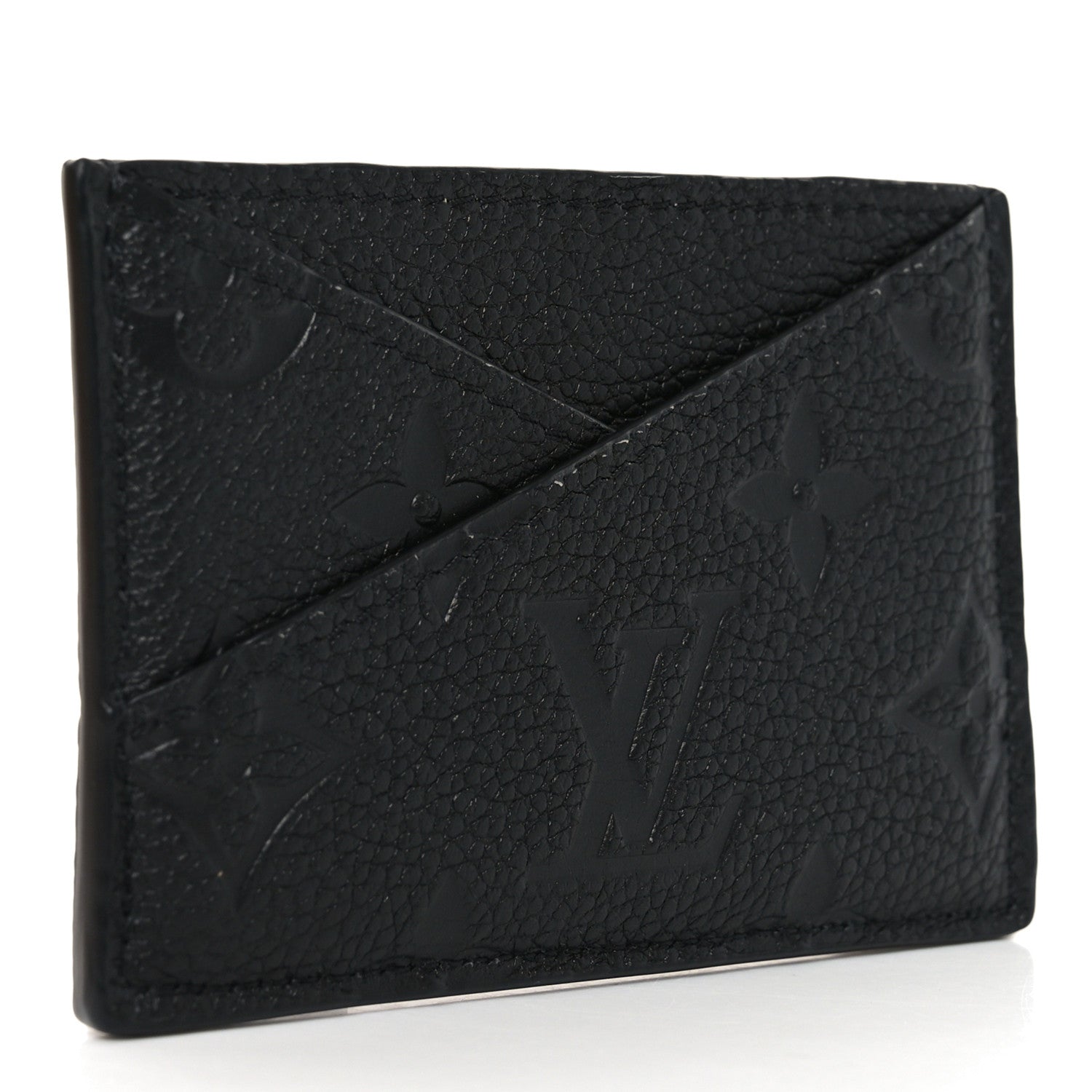 Empreinte Criss Cross Card Holder Black