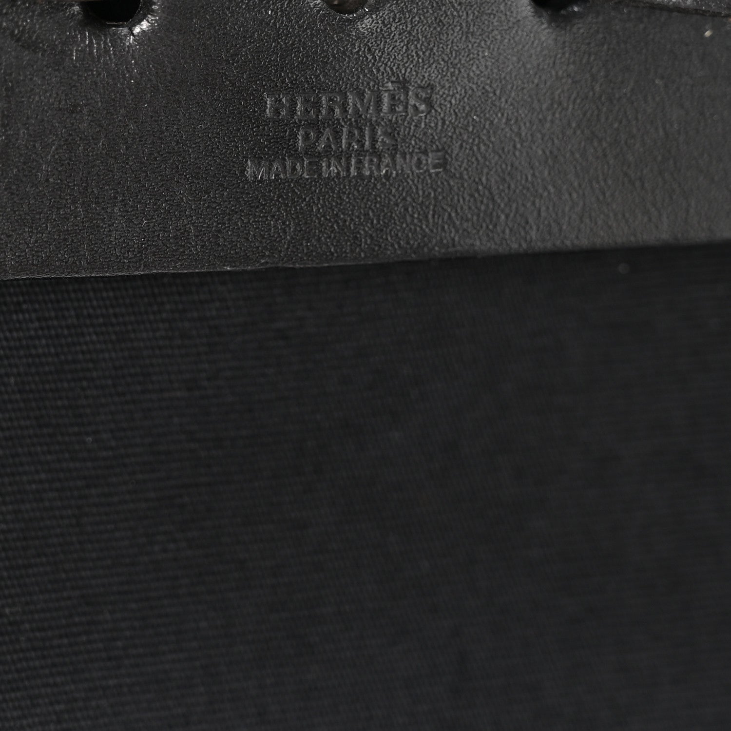 Toile Vache Calfskin Herbag 30 PM Backpack Black