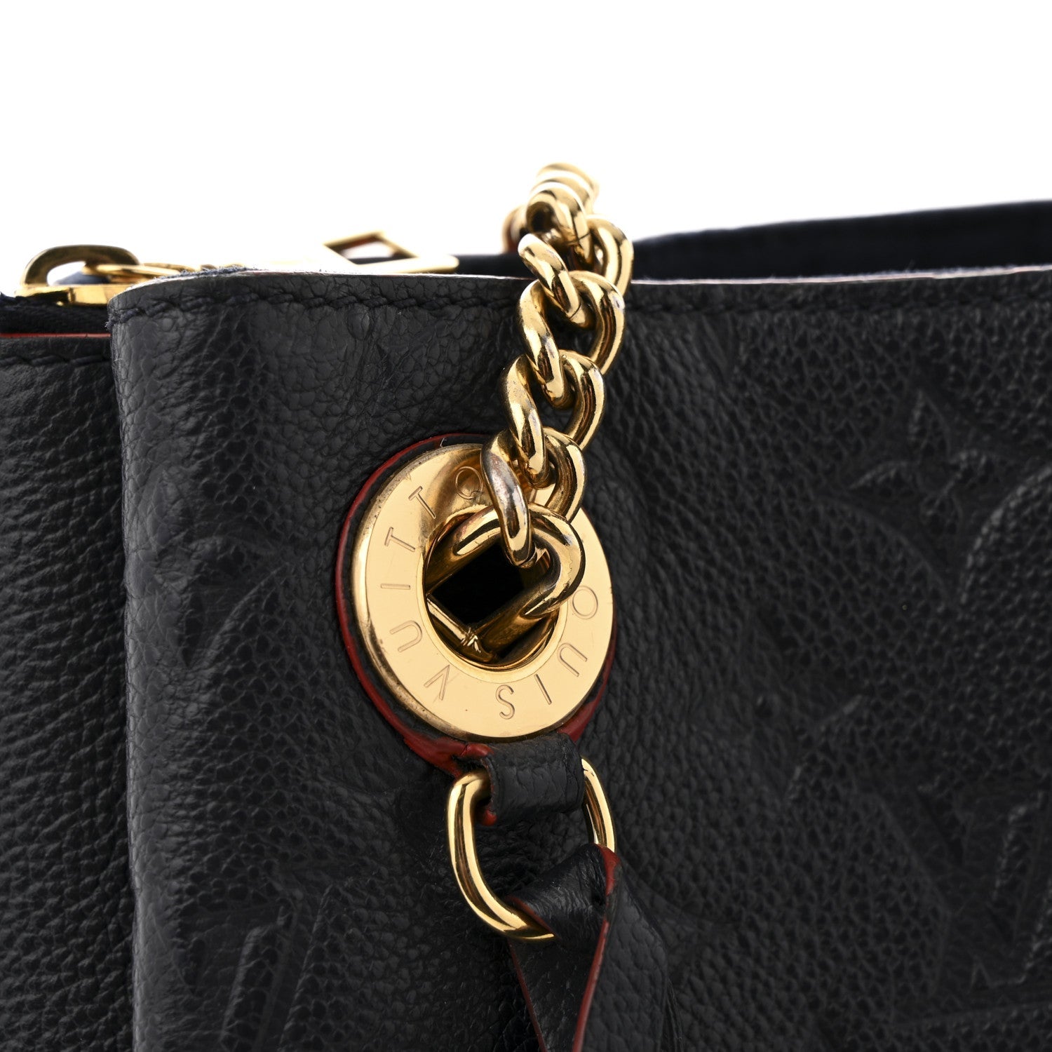 Empreinte Surene MM Marine Rouge