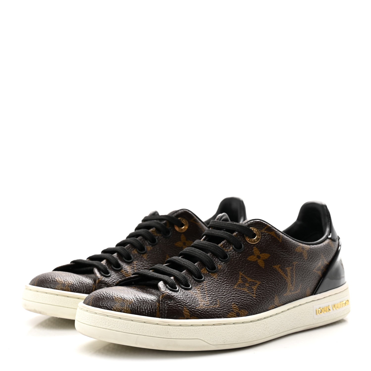 Patent Monogram Frontrow Sneakers 35.5