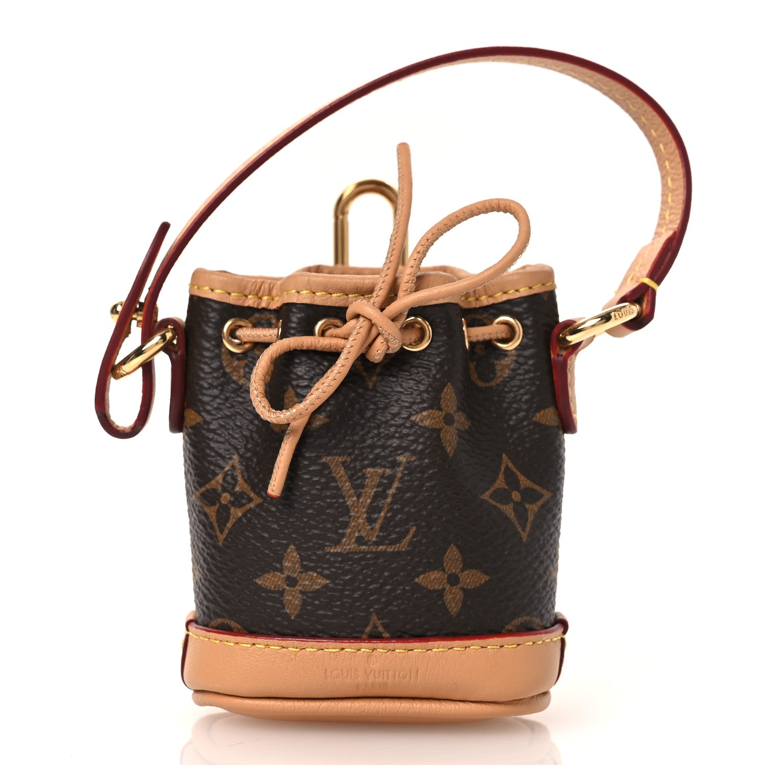 Monogram Micro Noe Bag Charm Key Ring