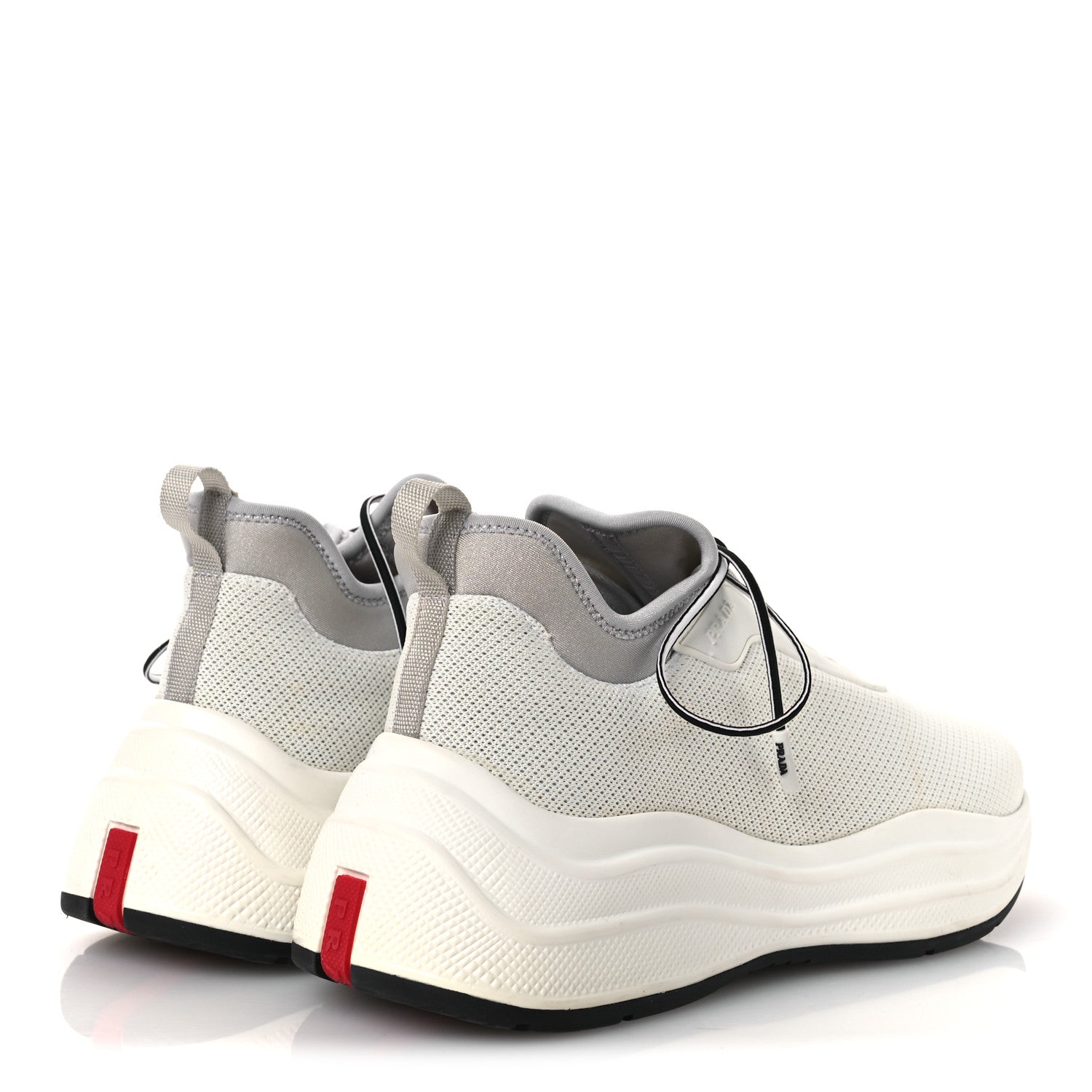 Mesh Neoprene America's Cup 45mm Sneakers 37.5 White Alluminio