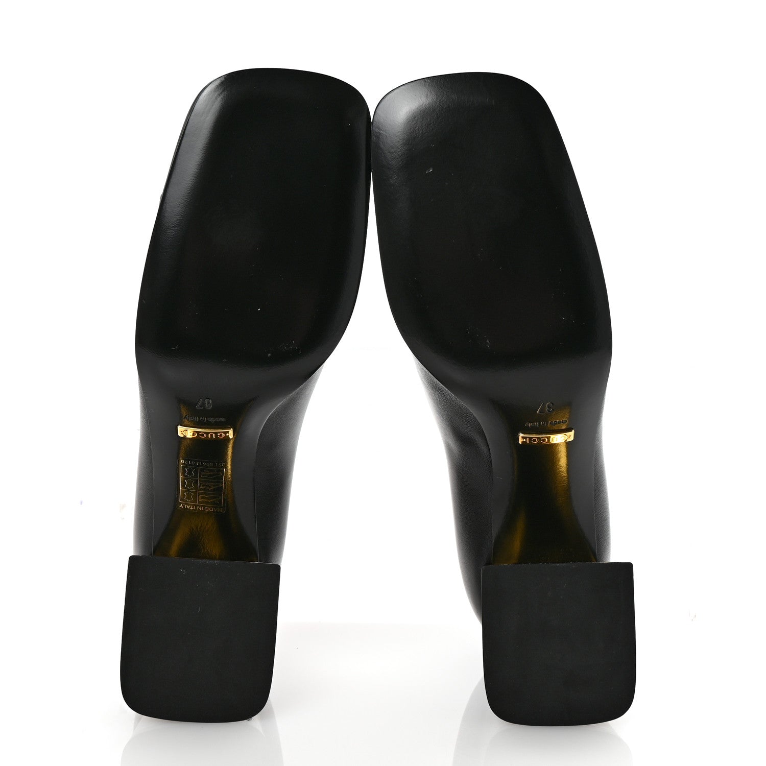 Malaga Kid Horsebit 75mm Pumps 37 Black
