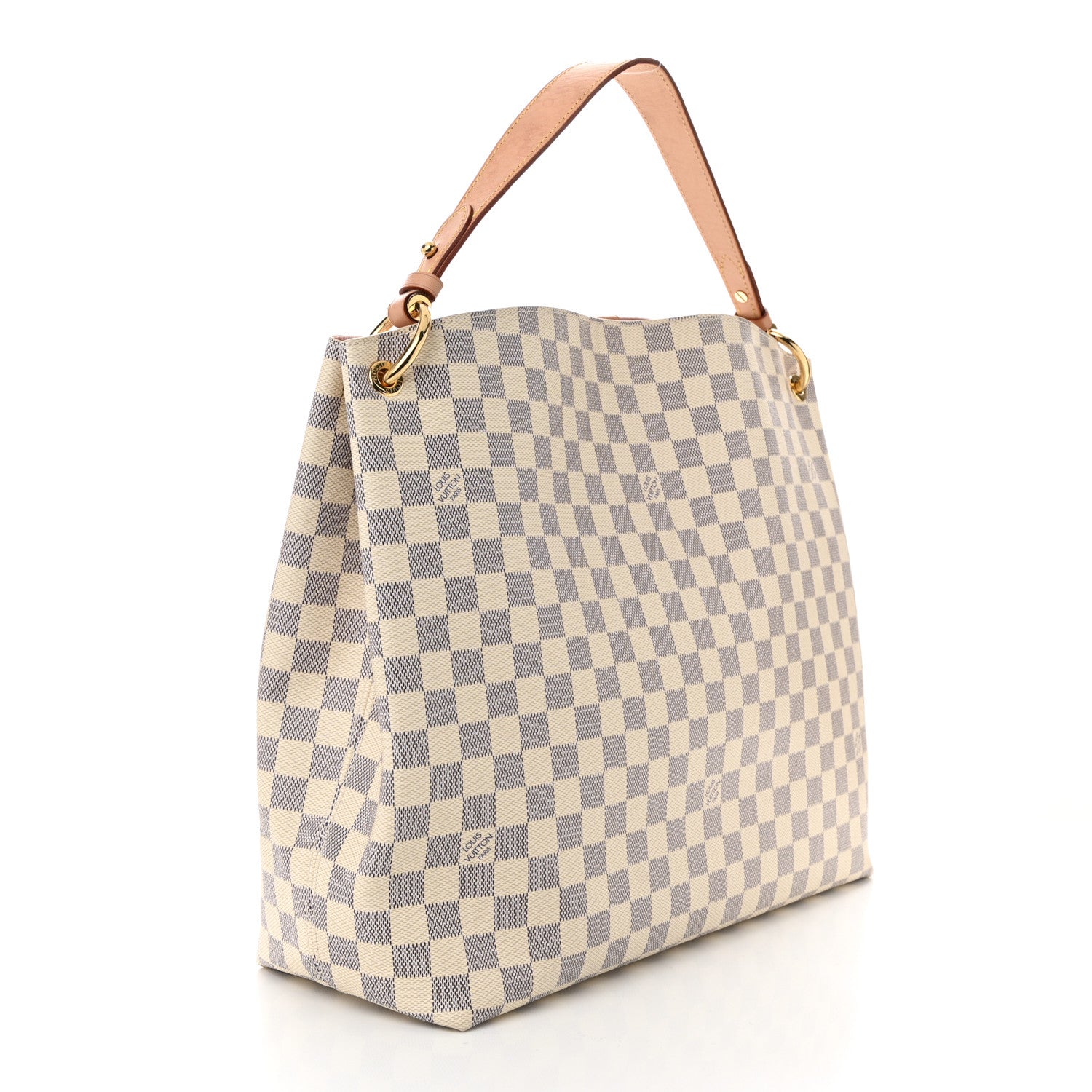 Damier Azur Graceful MM Rose Ballerine