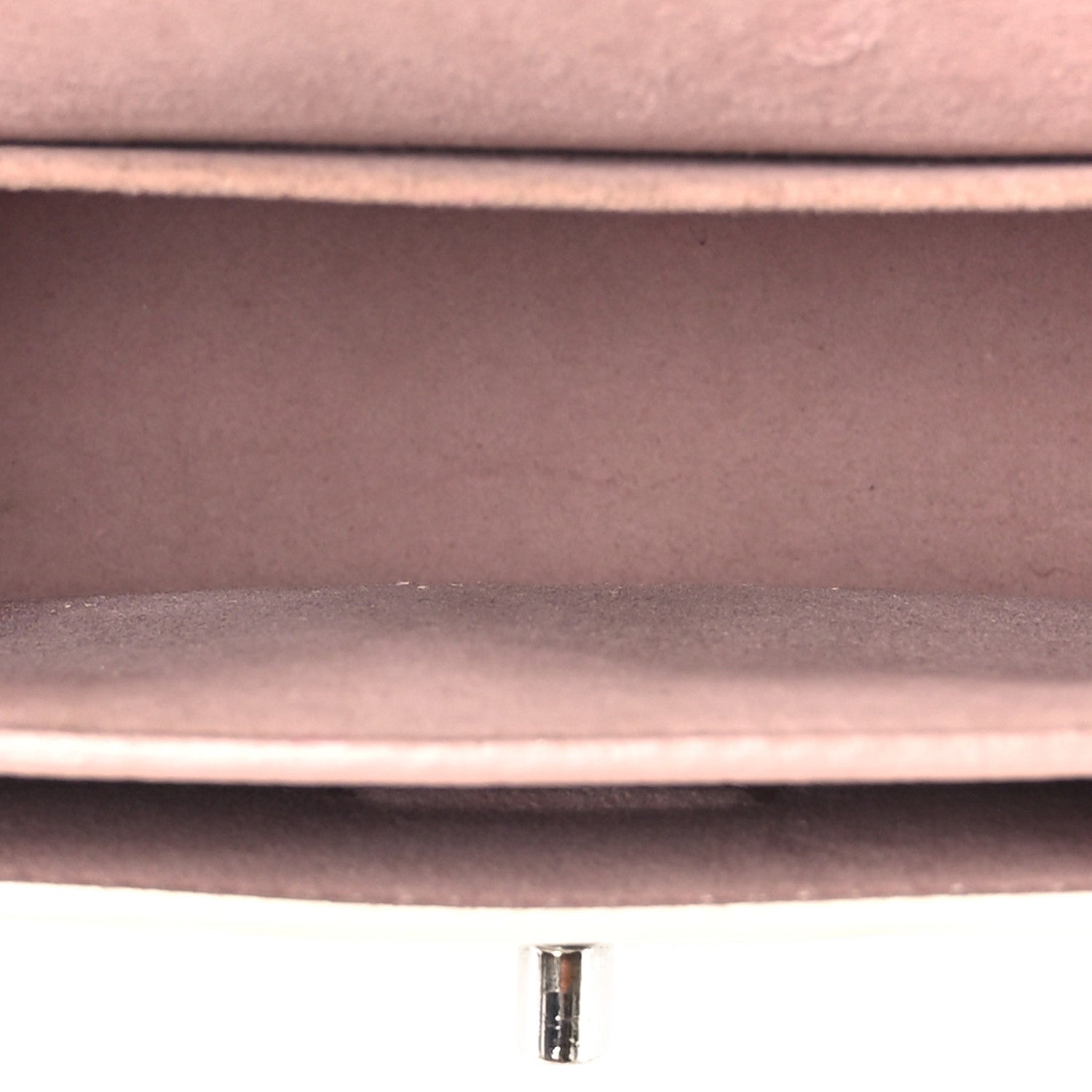 Soft Calfskin My Lockme Chain Bag BB Rose Boudoir Creme