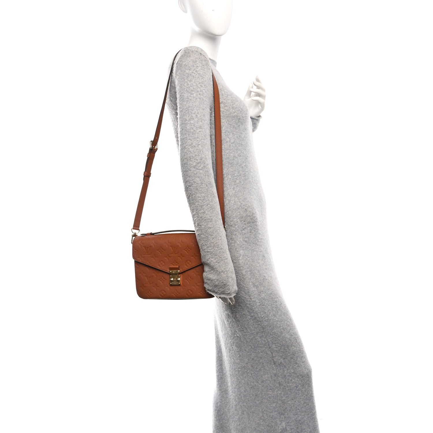 Empreinte Pochette Metis Cognac