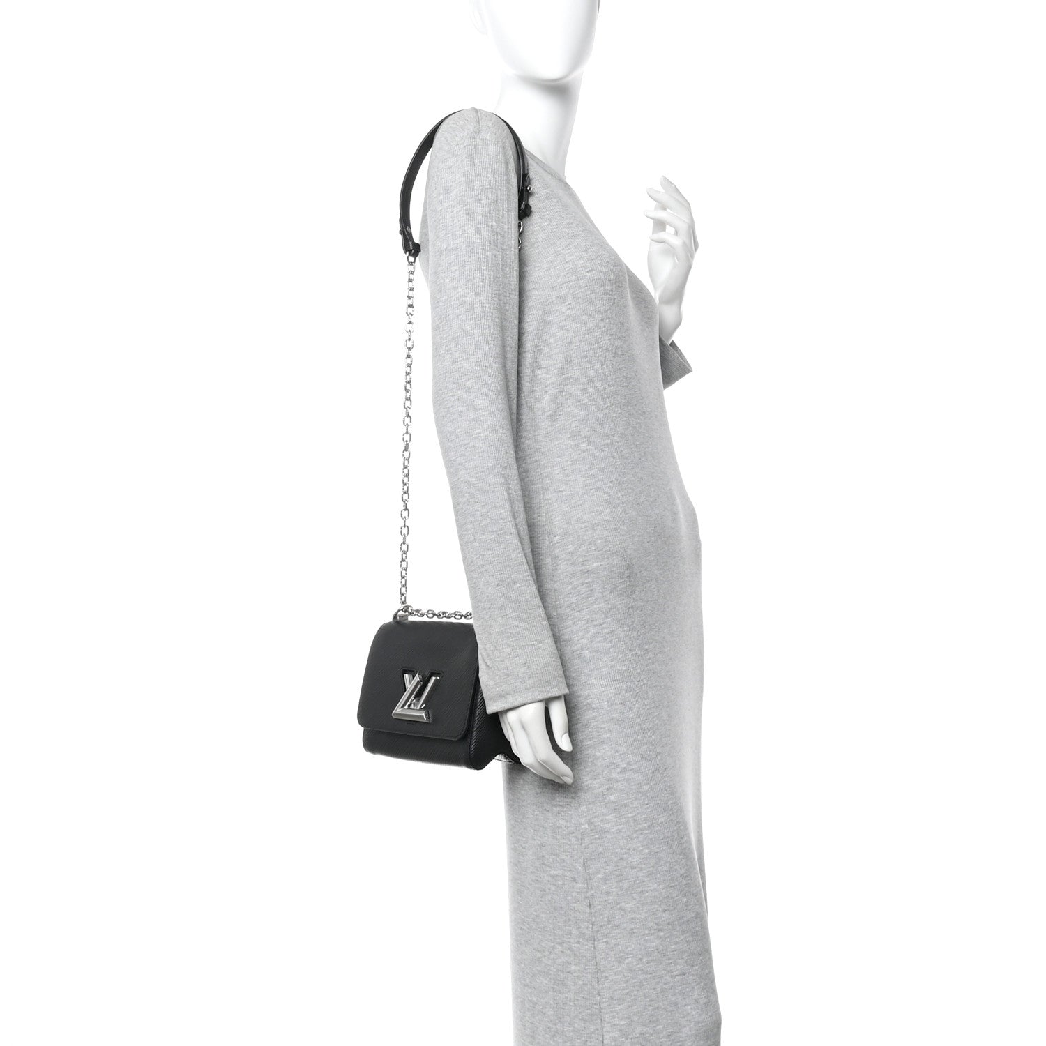 Epi Twist Shoulder Bag PM Black