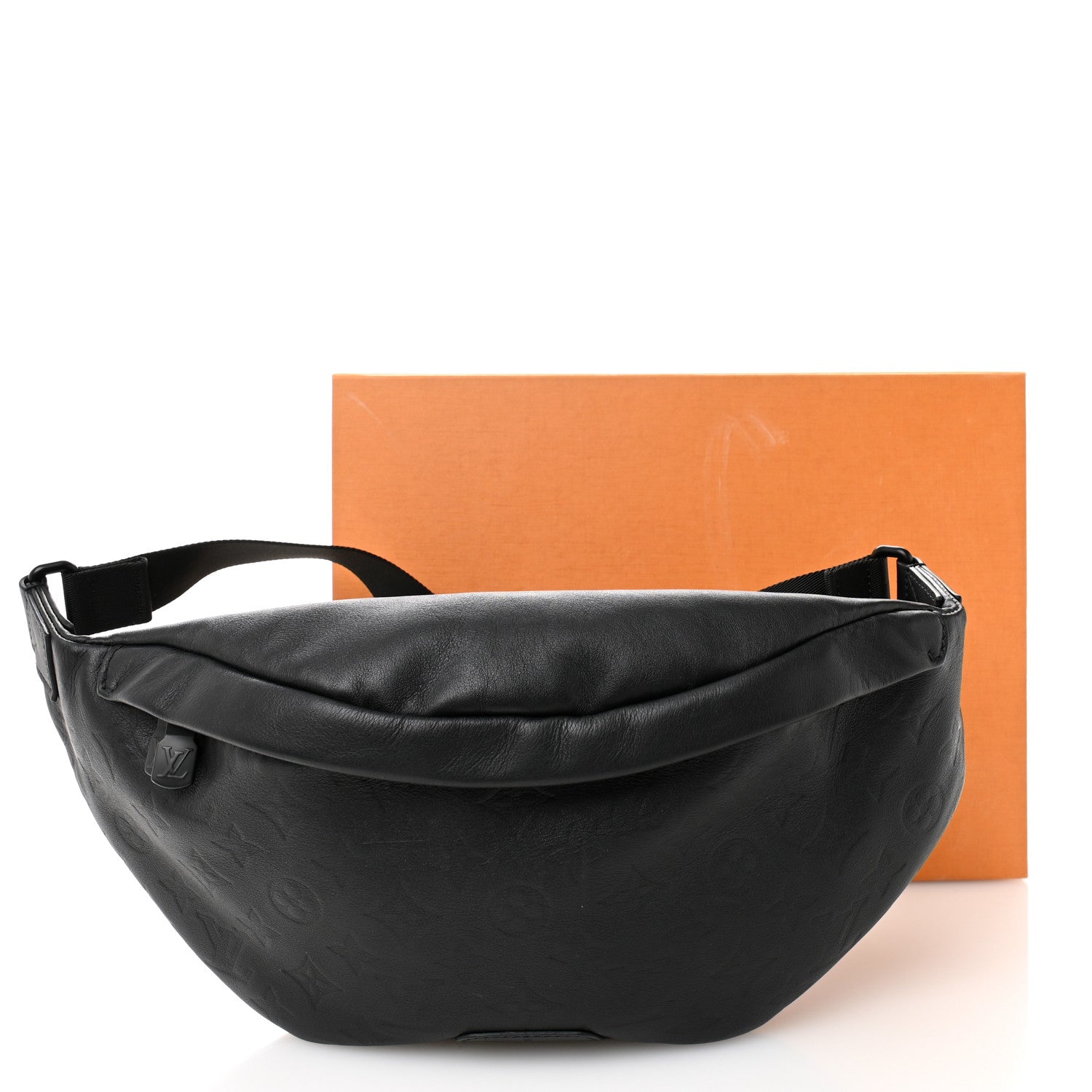 Calfskin Monogram Shadow Discovery Bumbag Black