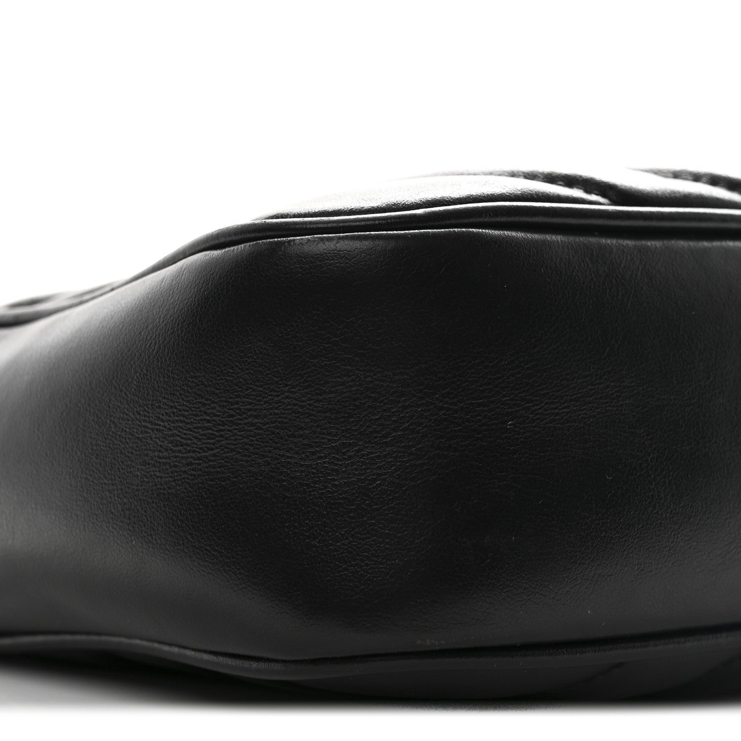 Calfskin Matelasse Monogram Lou Camera Bag Black