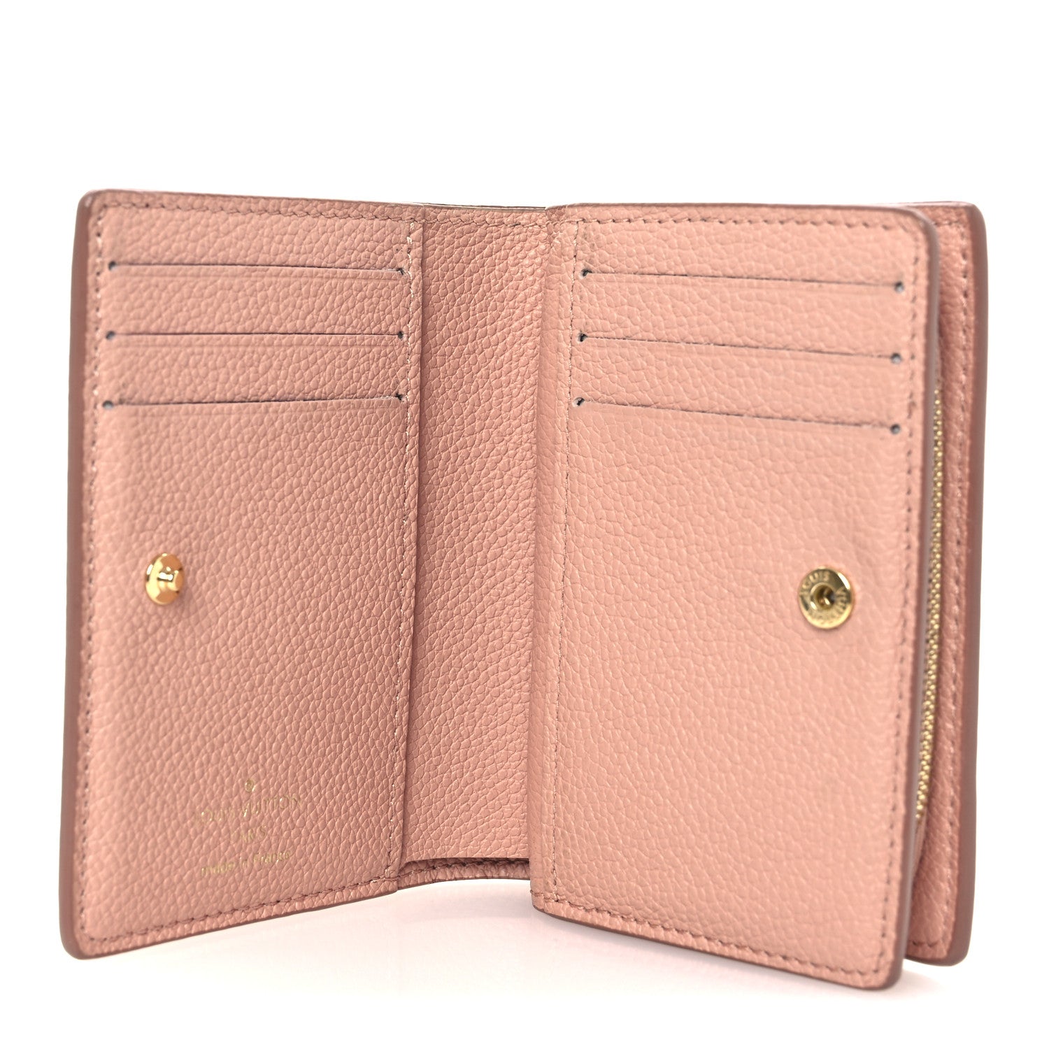 Empreinte Monogram Giant Clea Wallet Rose Trianon Creme