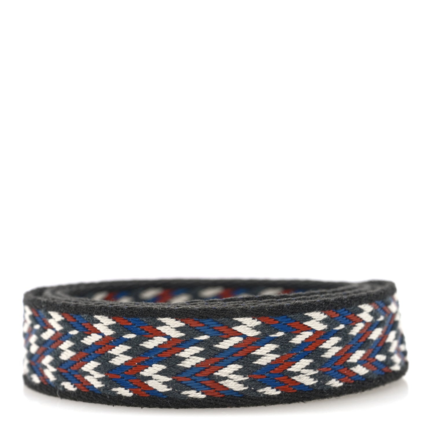 Toile Swift 25mm Sangle ZigZag Shoulder Strap Black White Deep Blue