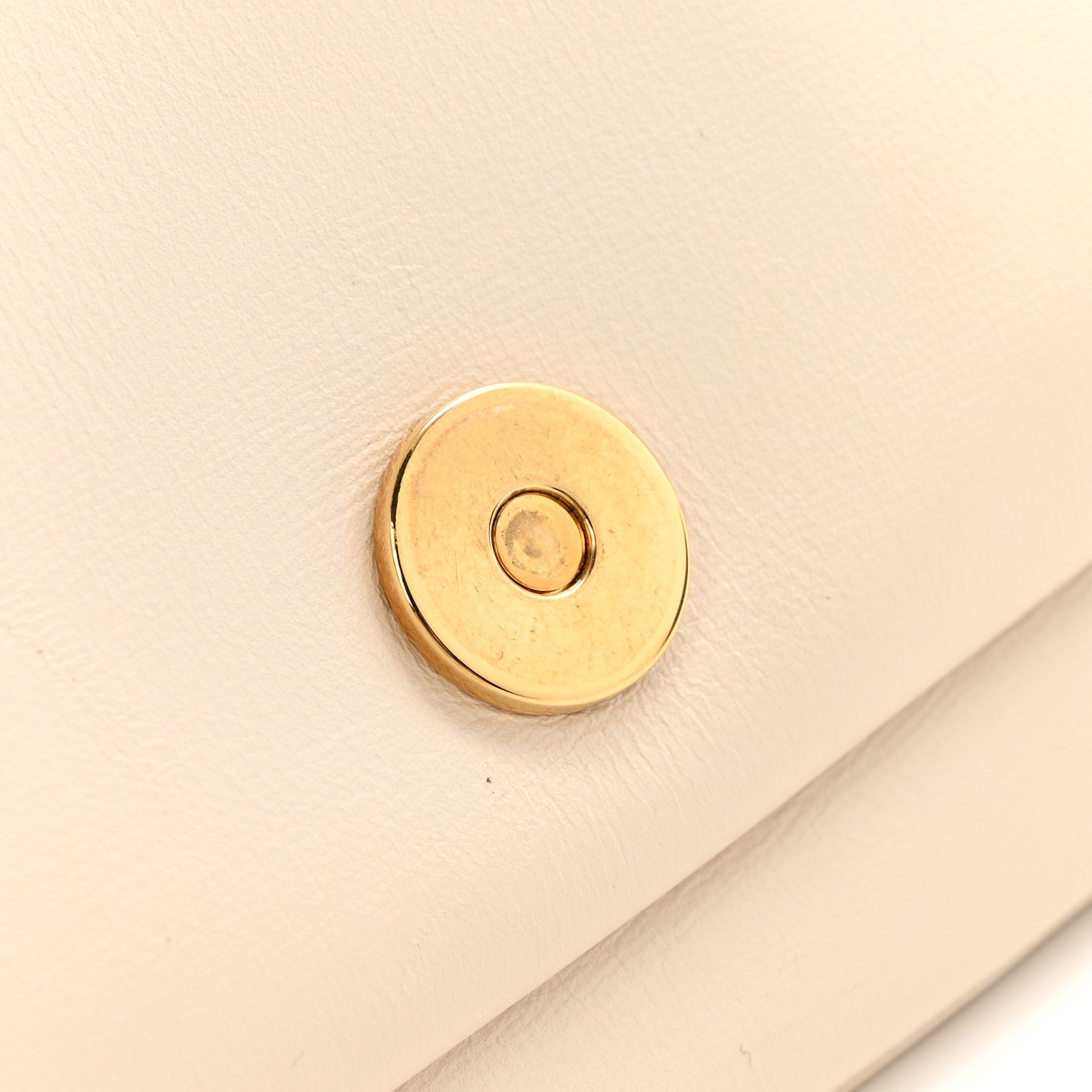 Calfskin Small Arli Flap Shoulder Bag Mystic White