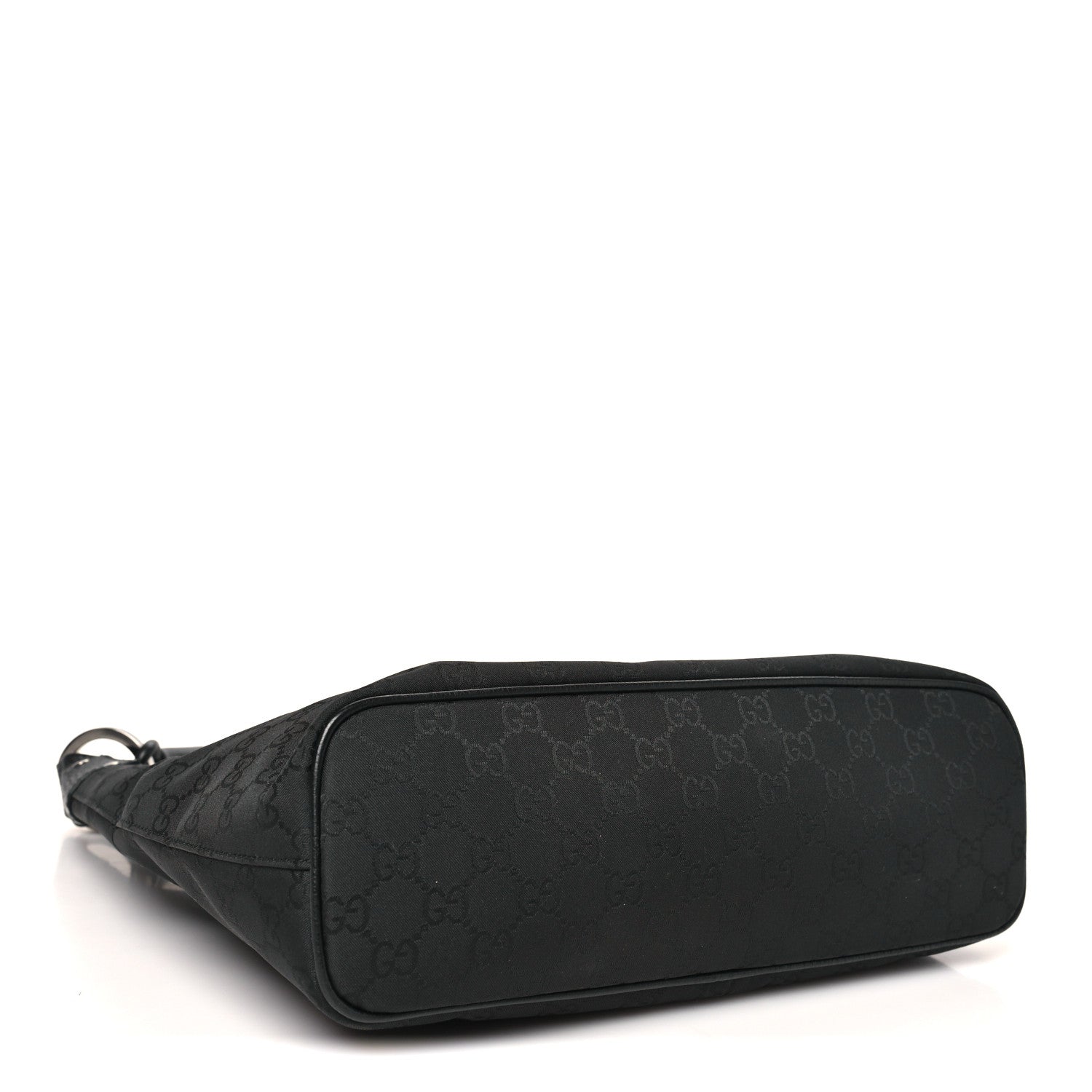 Nylon Monogram Small Hobo Black