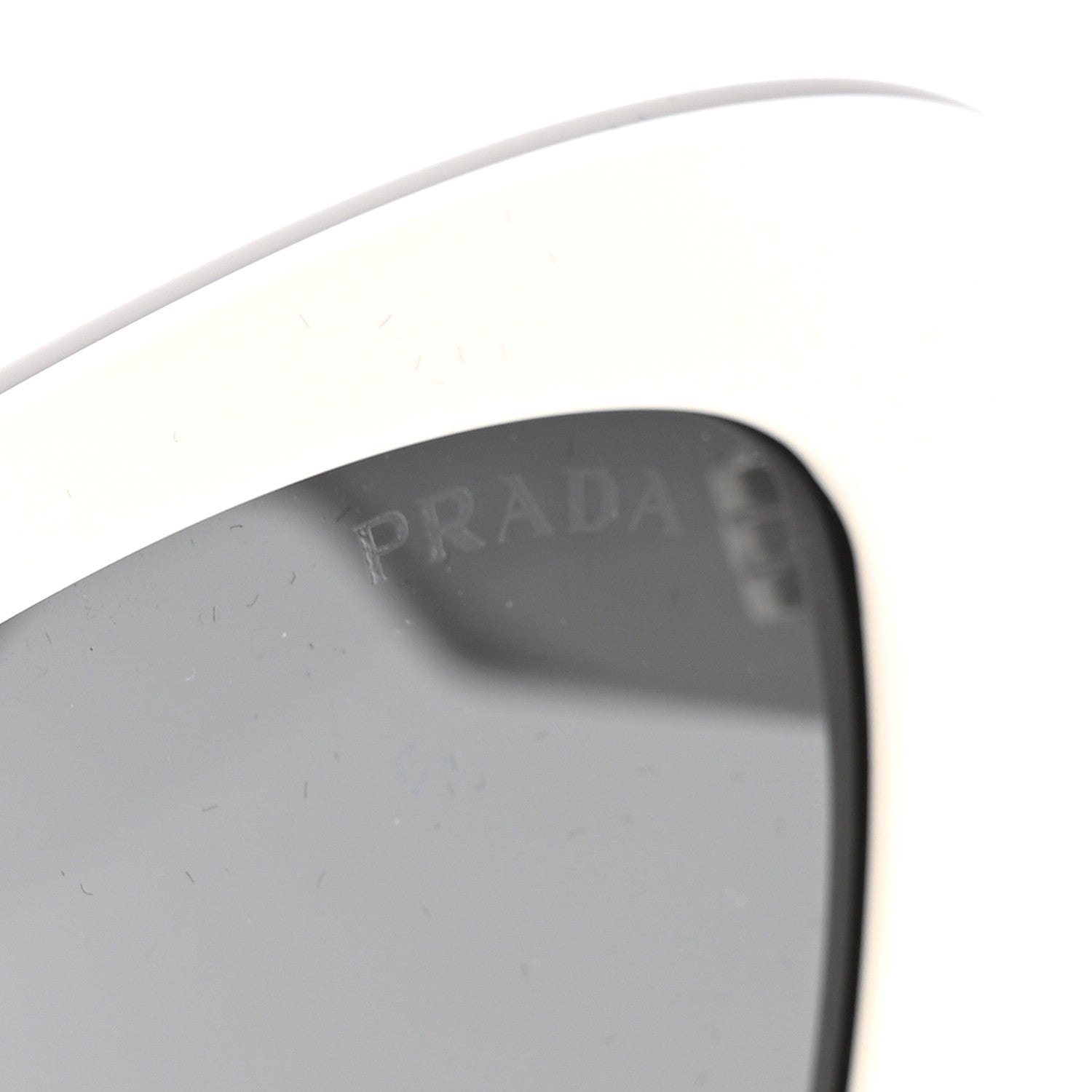 Acetate Sunglasses SPR 13Y White Black