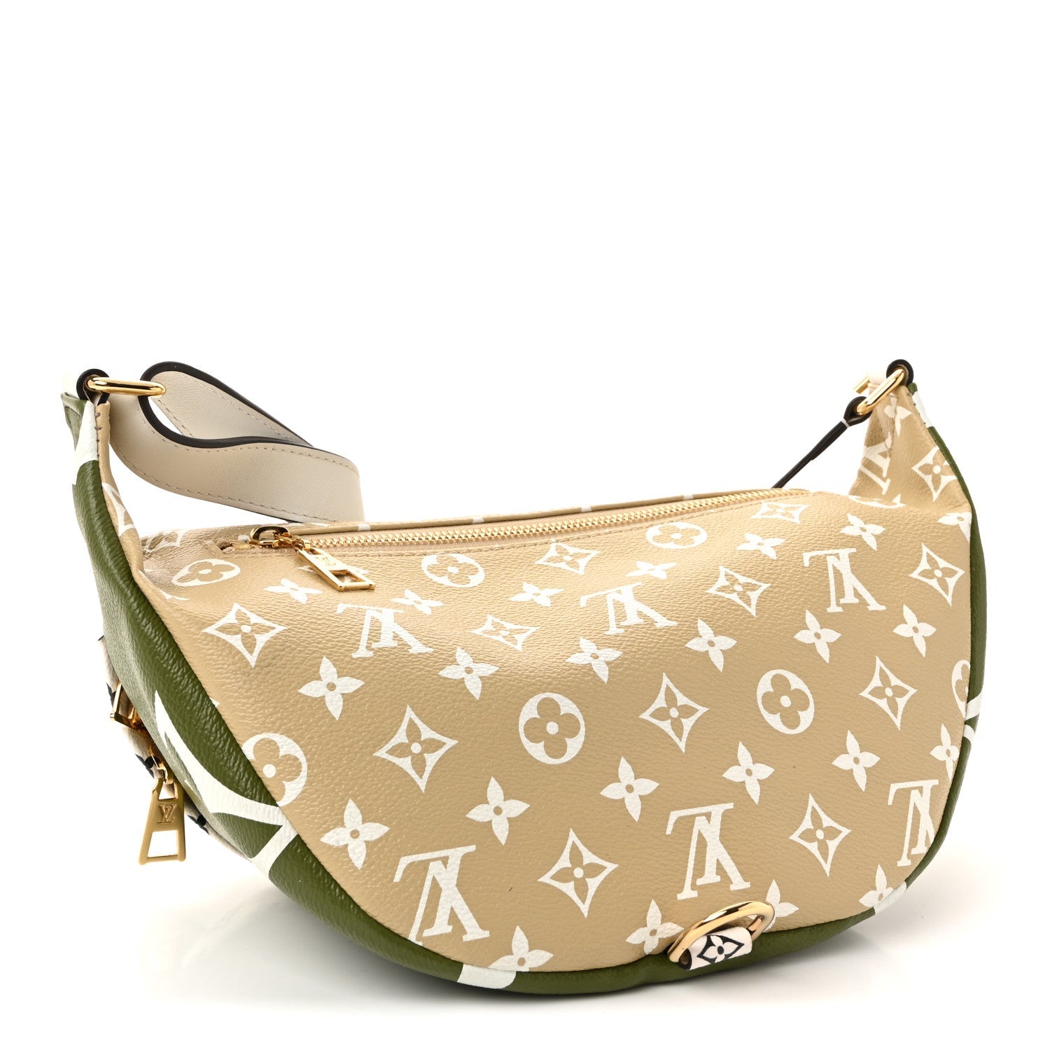 Monogram Giant Bumbag Kaki Beige