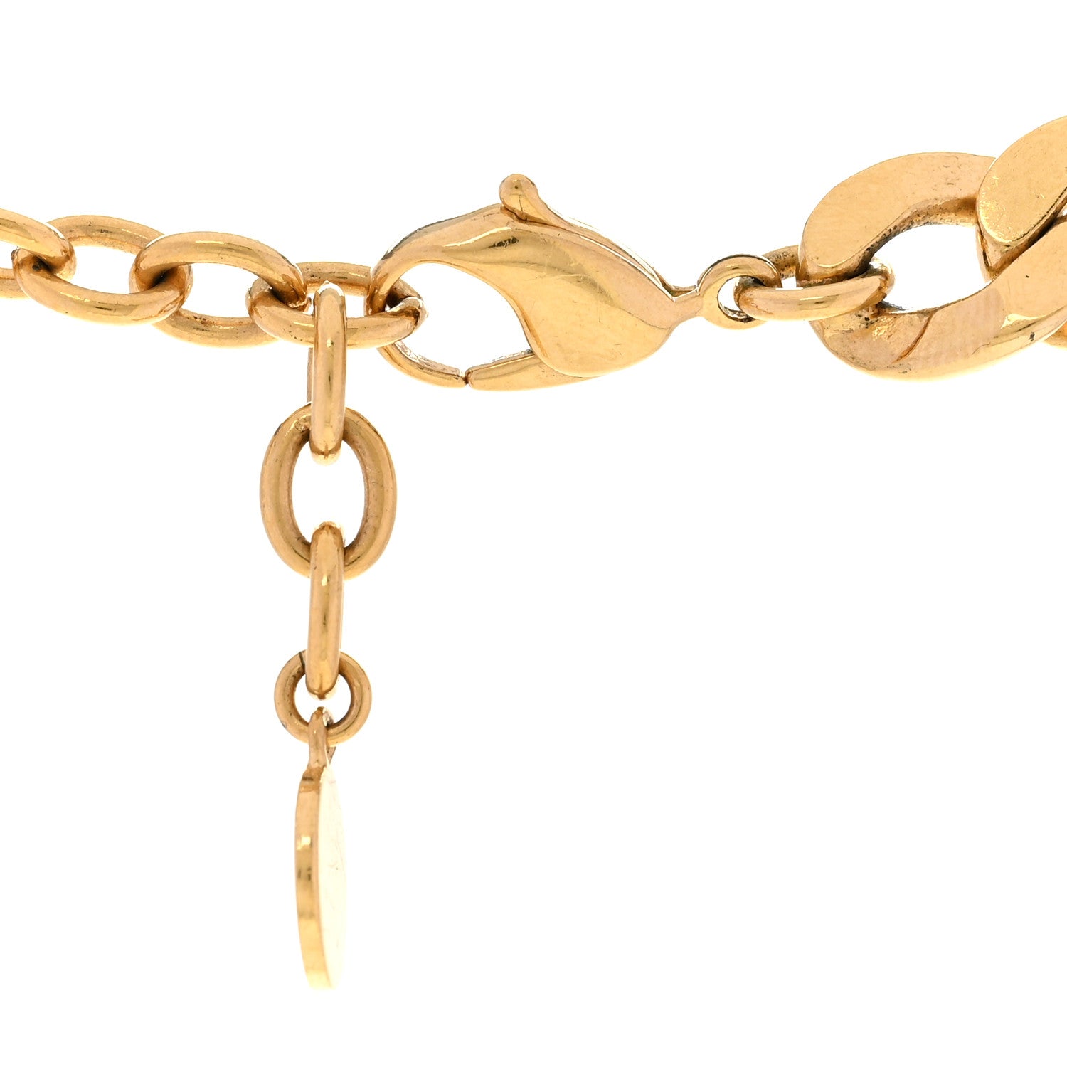 Danseuse Etoile Chain Choker Necklace Gold
