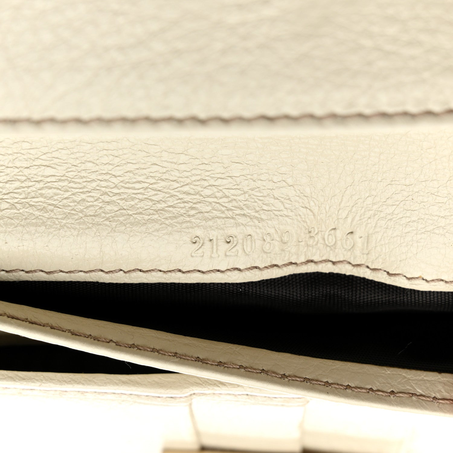 Monogram Icon Bar Continental Flap Wallet Off White