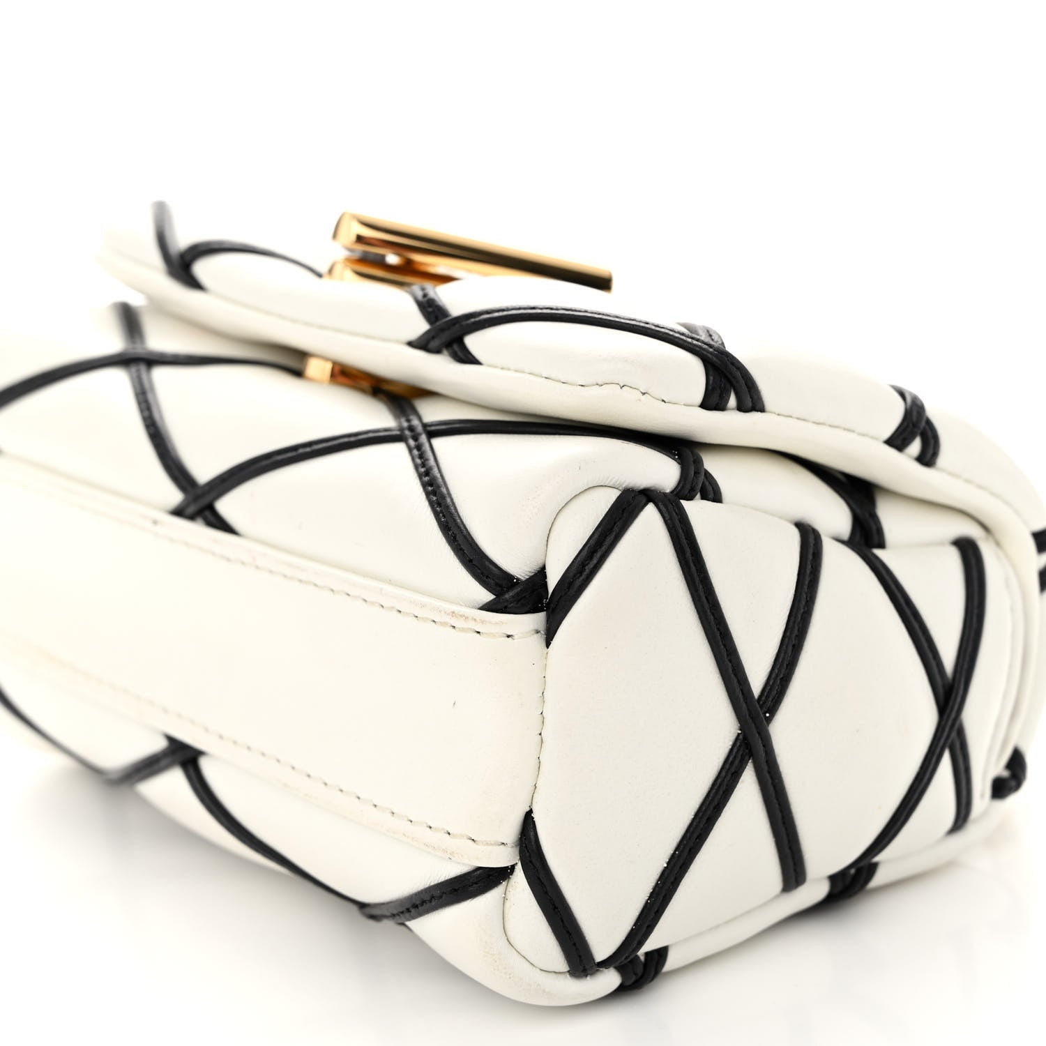 Lambskin Malletage Pico GO-14 White Black