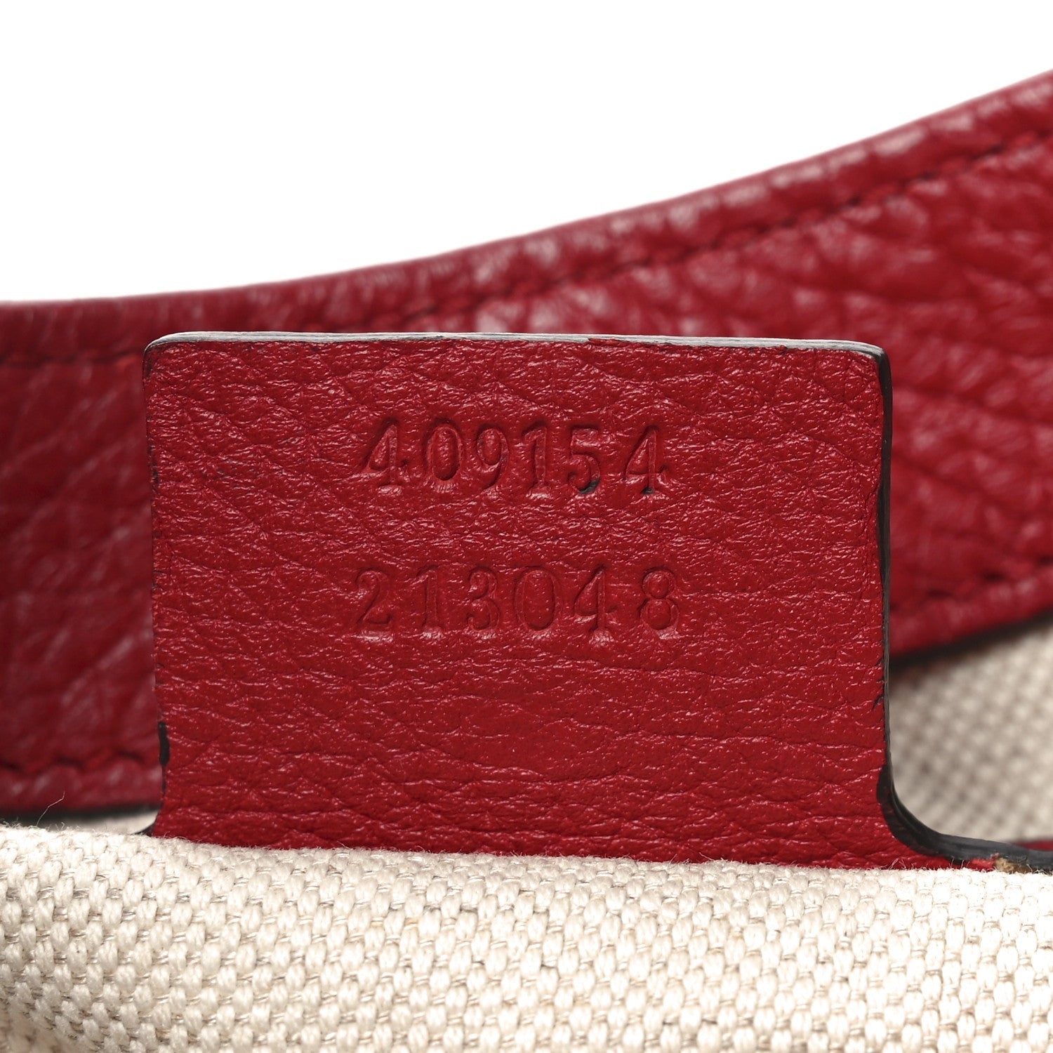 Cellarius Calfskin Feline GG Marmont Flap Shoulder Bag Vulcanic Red