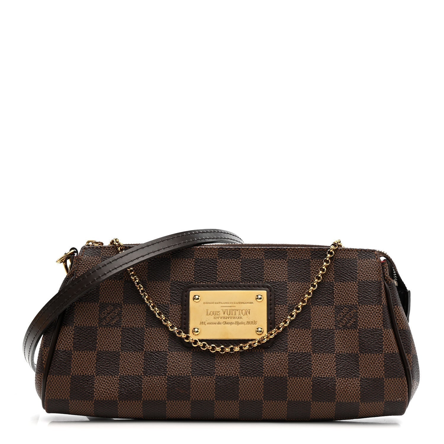 Damier Ebene Eva Clutch