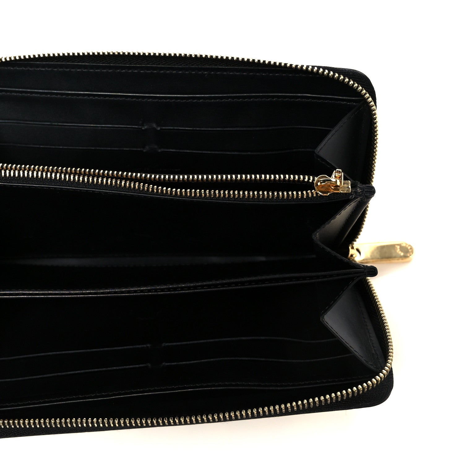 Vernis Kusama Infinity Dots Zippy Wallet Black