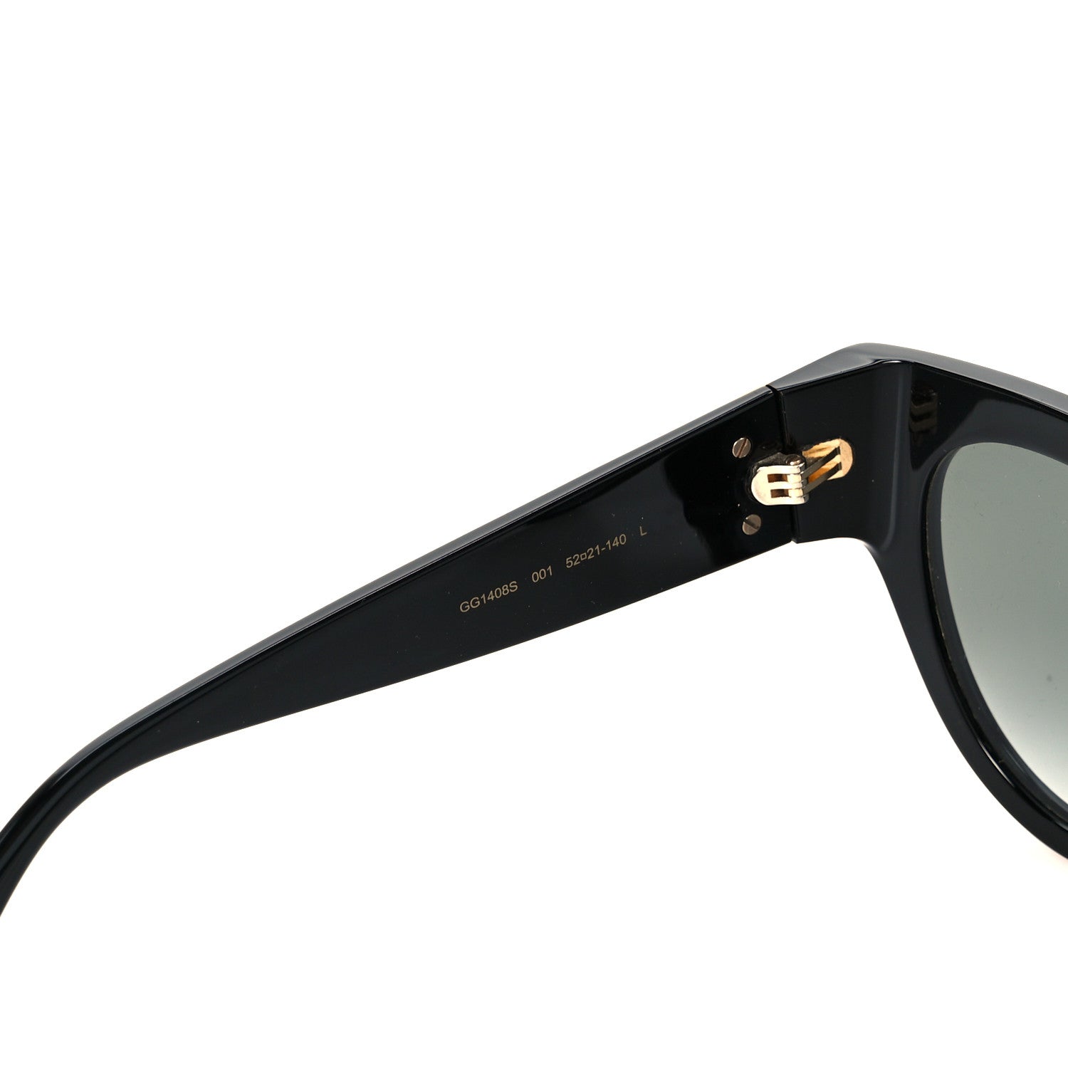 Acetate Cat Eye GG1408S Sunglasses Black