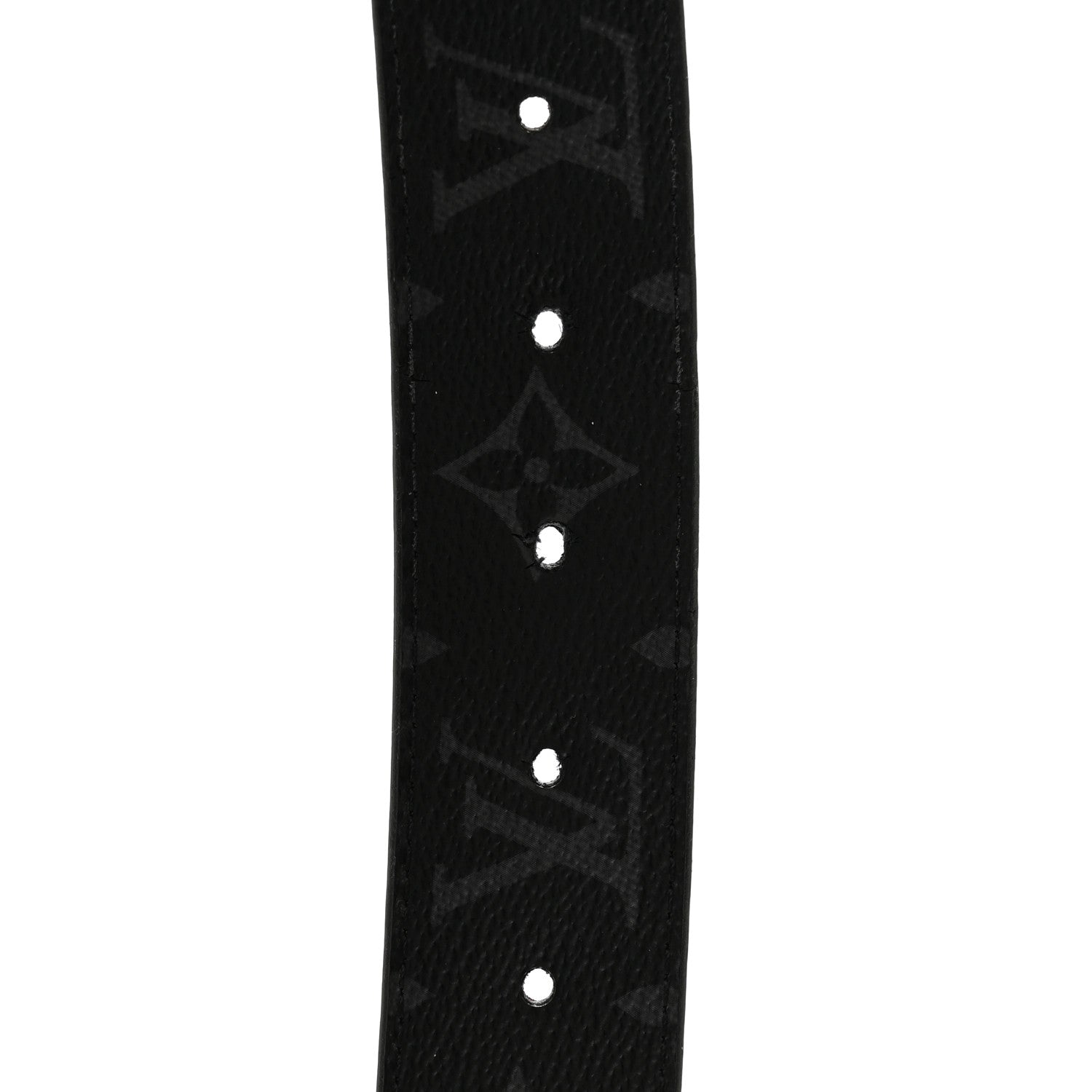 Calfskin Monogram Eclipse 35mm LV Initiales Reversible 100 40 Belt