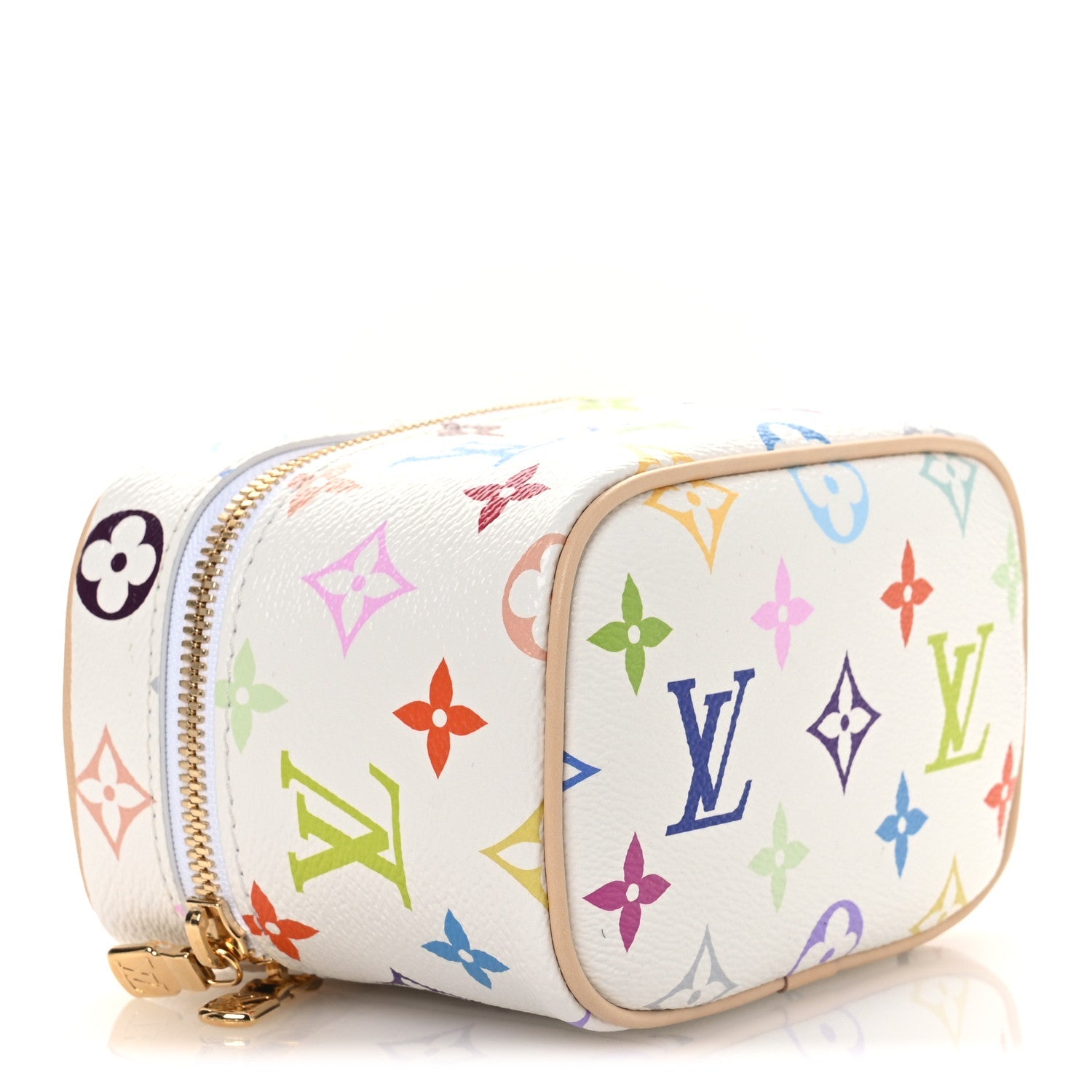 LV X TM Monogram Multicolor Nice Mini White