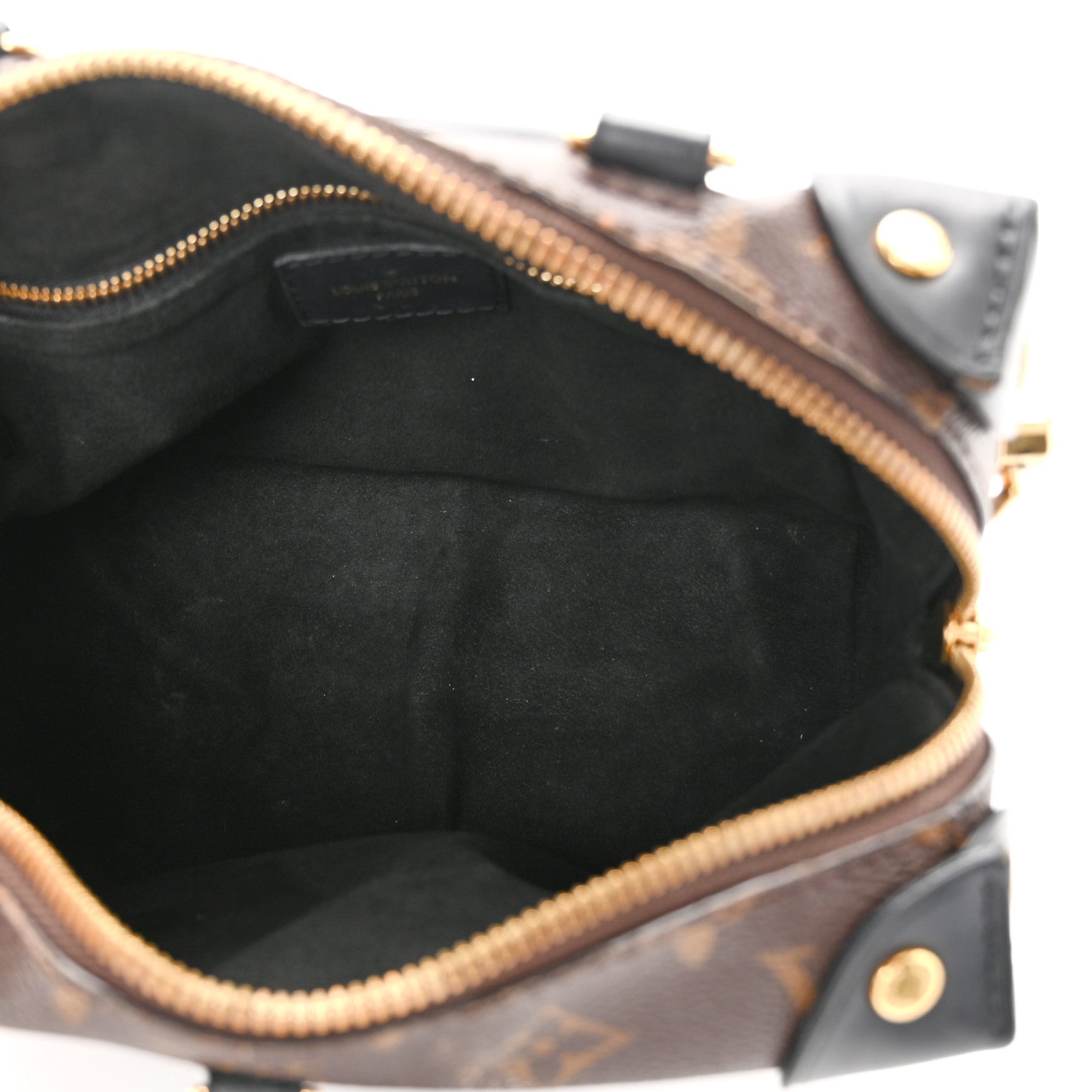 Monogram Petite Malle Souple Black