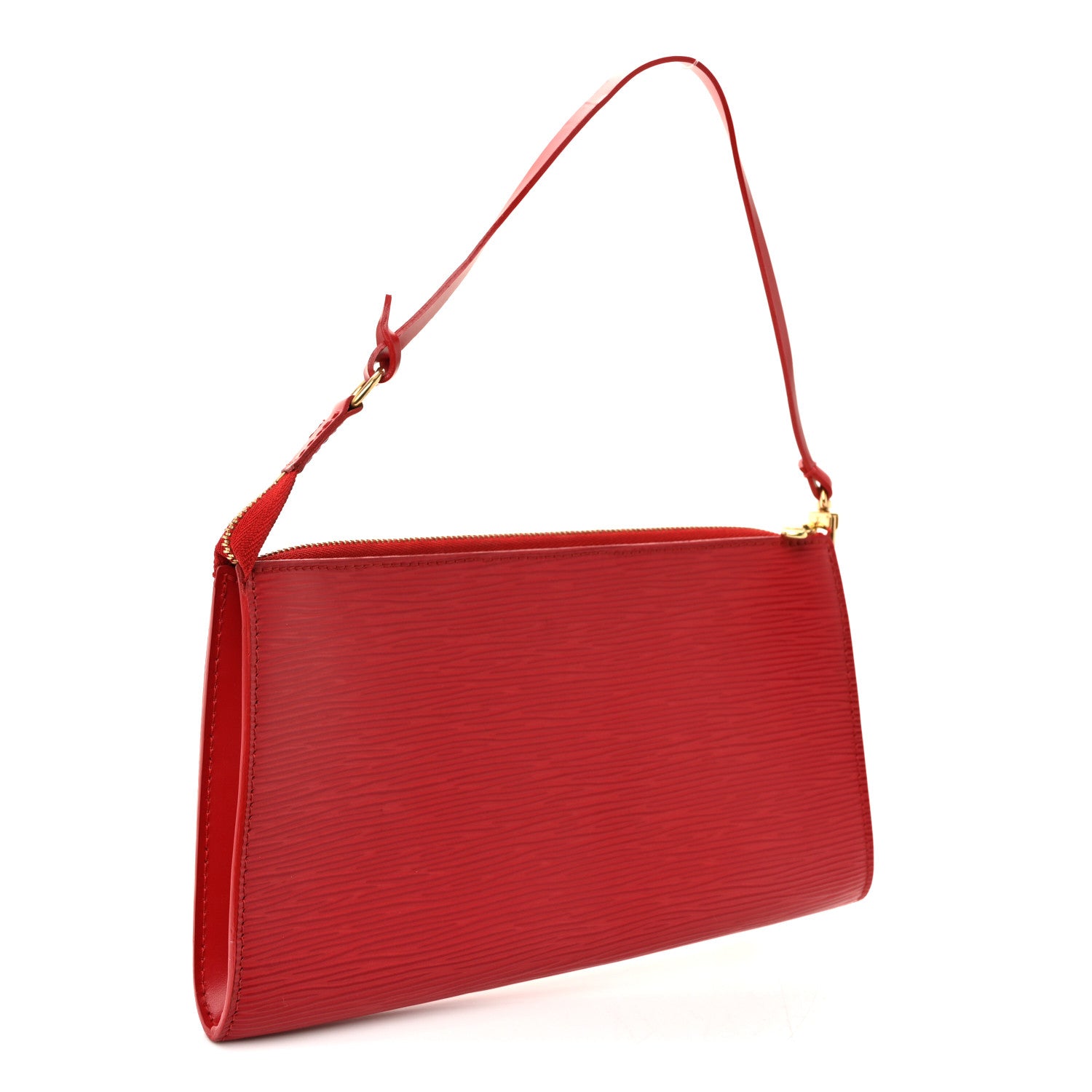 Epi Pochette Accessories 21 Castillan Red