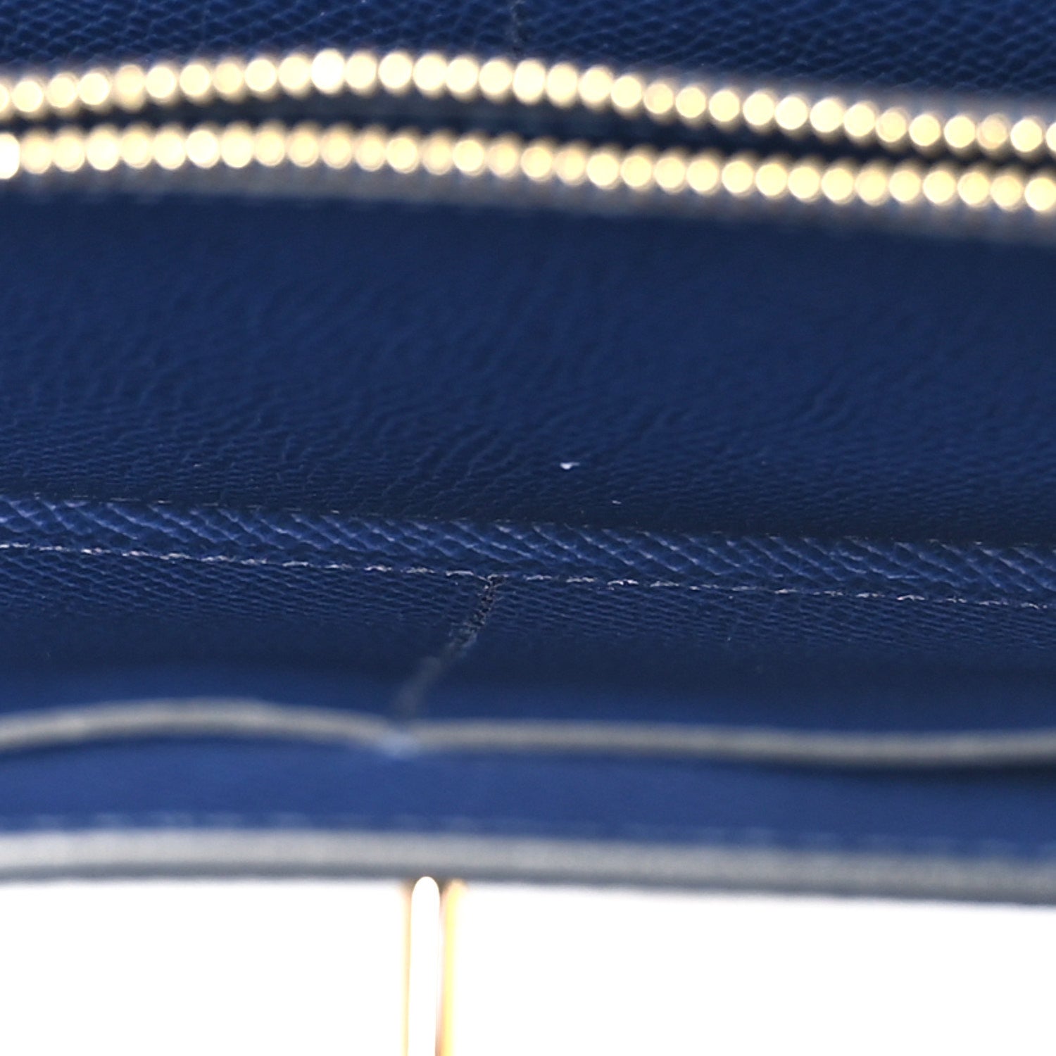 Epsom Kelly Wallet To Go Bleu Saphir