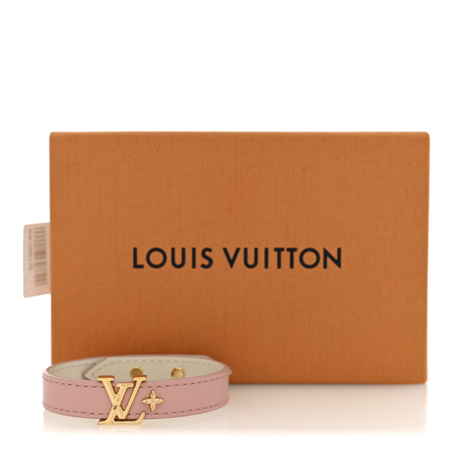 Calfskin Iconic Bracelet 17 Rose Poudre