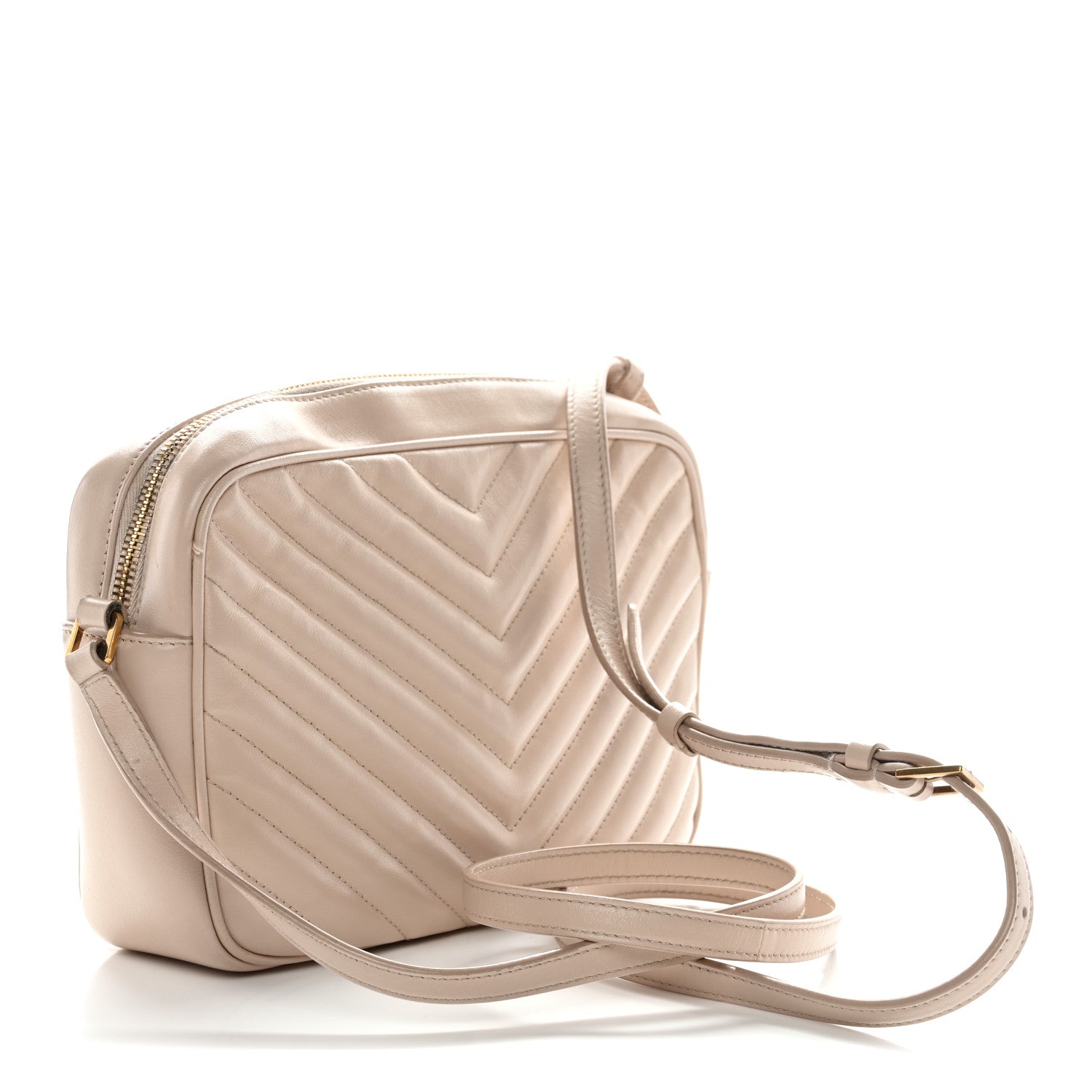 Calfskin Matelasse Monogram Lou Camera Bag Light Pink