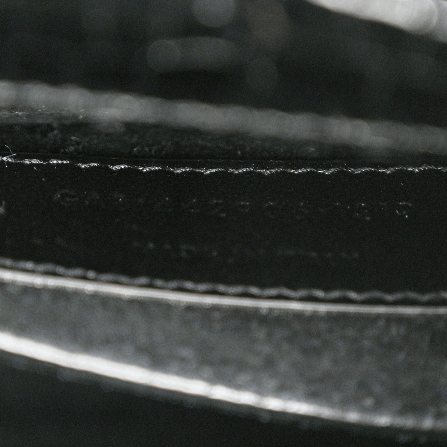Calfskin Crocodile Embossed Medium Monogram Sunset Black