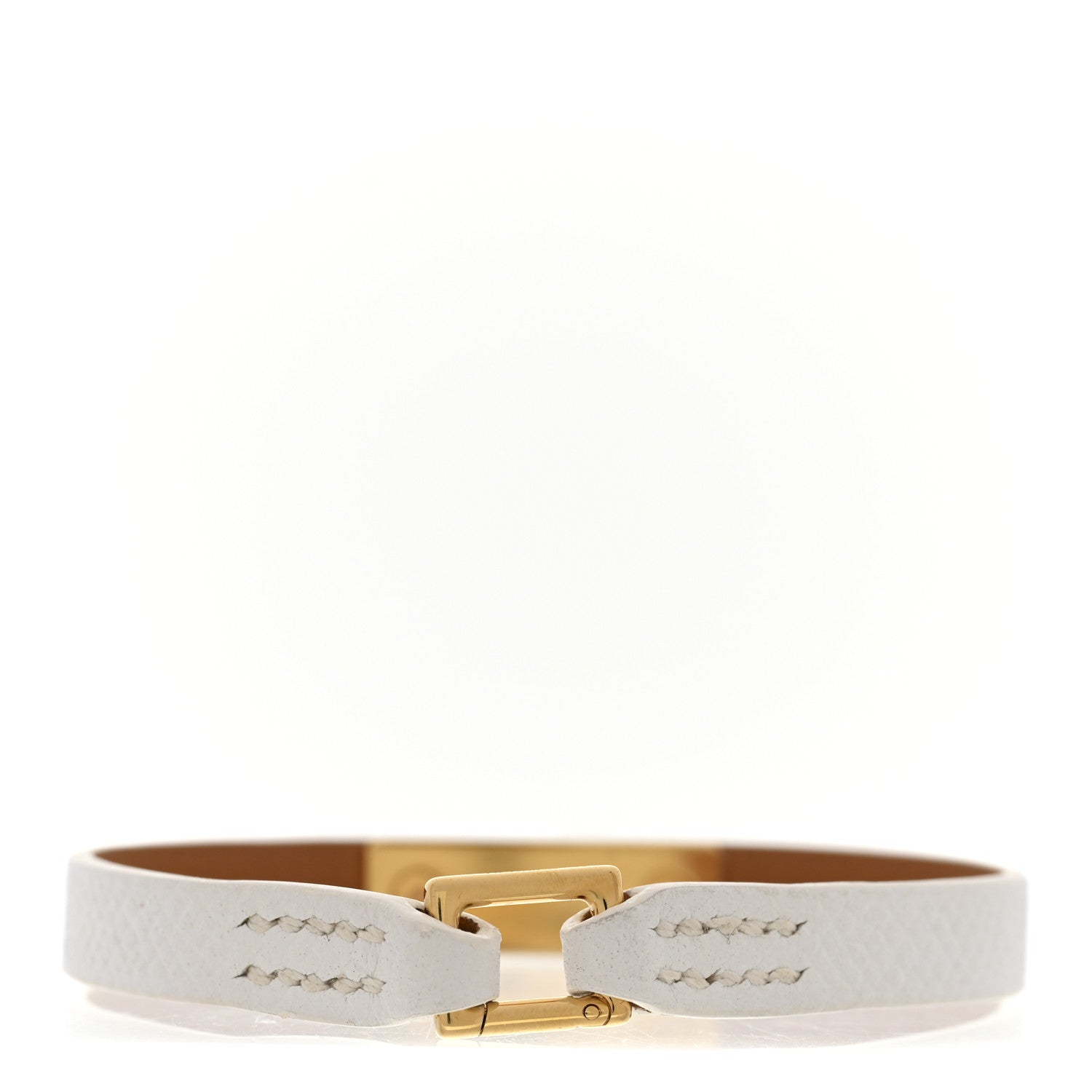 Epsom Micro Rivale Bracelet M White