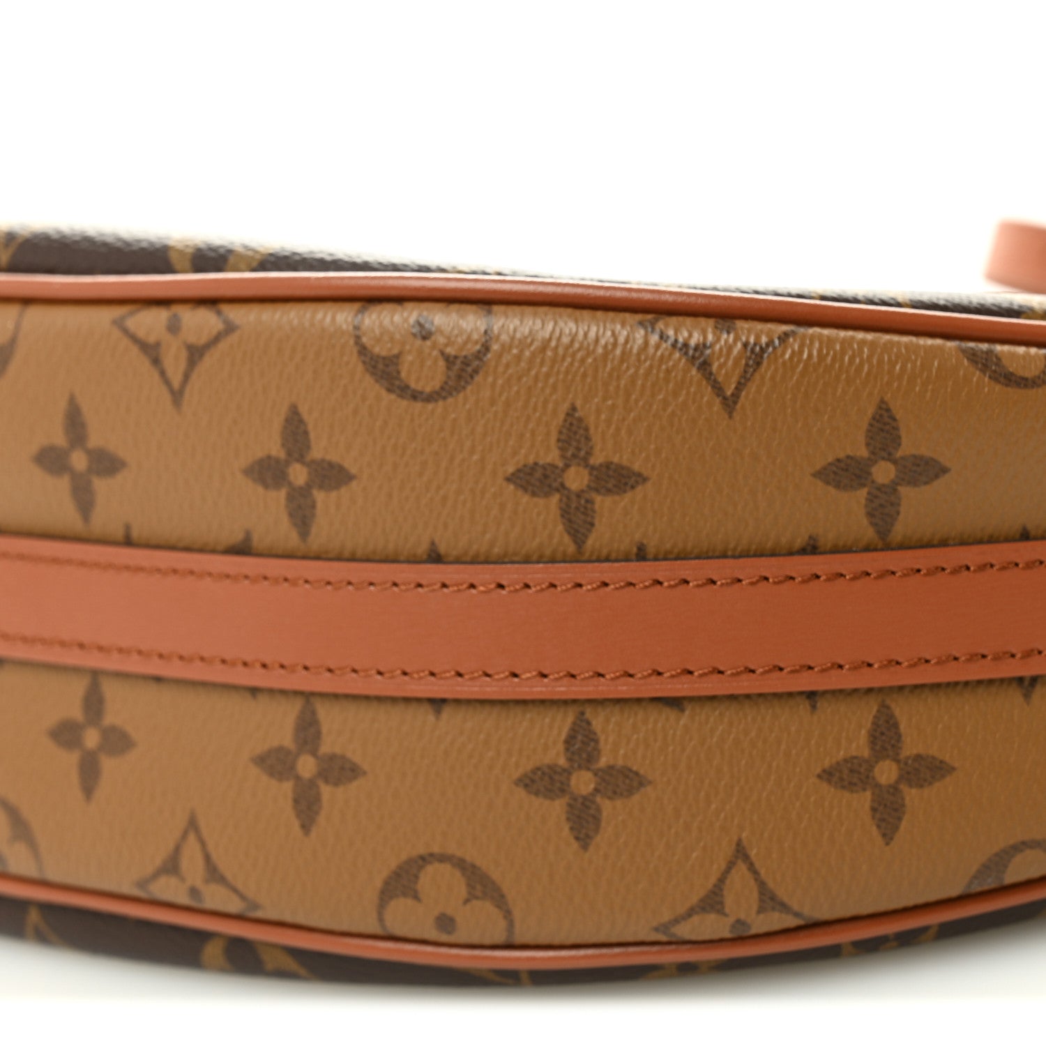 Reverse Monogram Loop Hobo