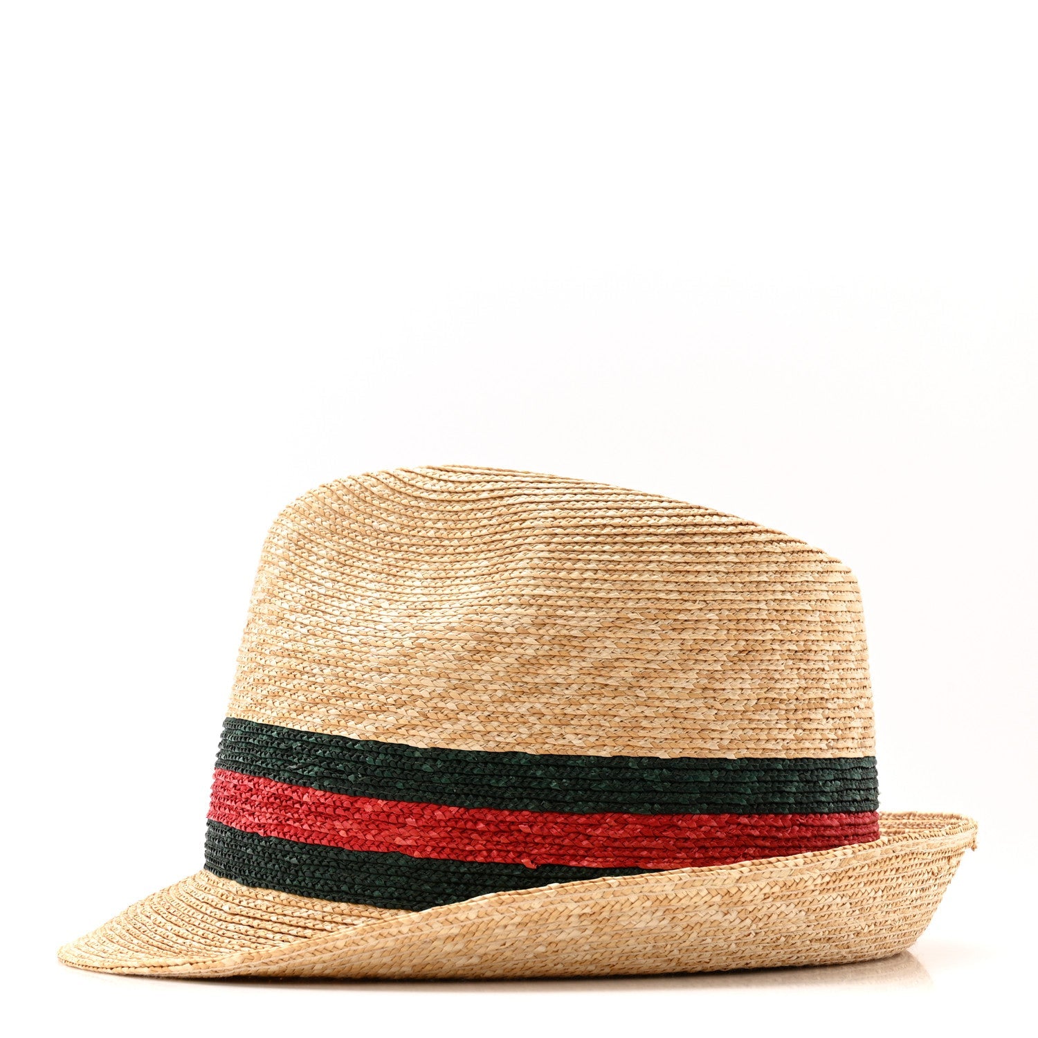 Abaca Straw Web Fedora Hat M