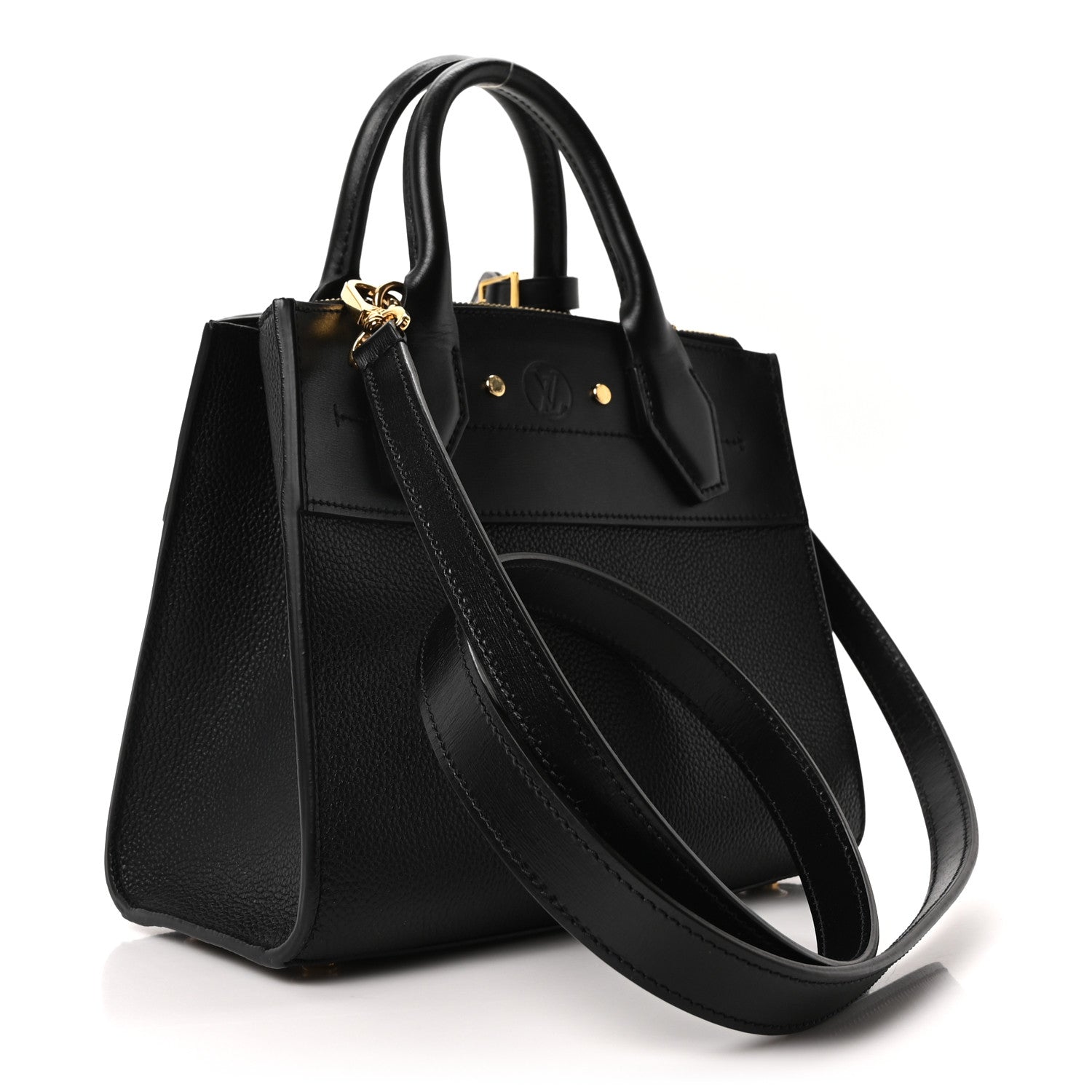 Calfskin City Steamer Mini Black